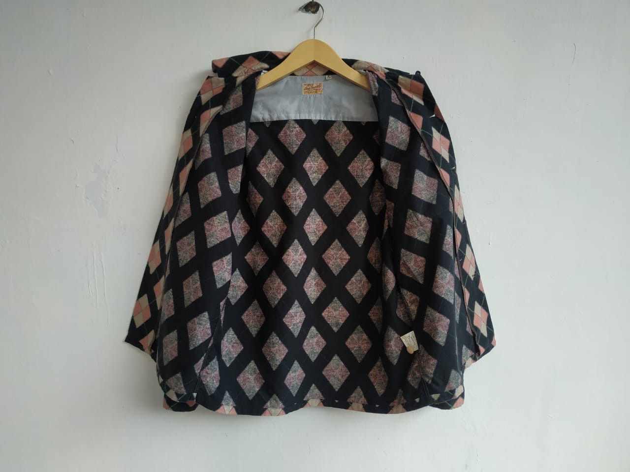 Sugar Cane Fit S to M, Style Eyes Sugarcane Rockability Argyle Shirt Size US S / EU 44-46 / 1 - 11 Thumbnail