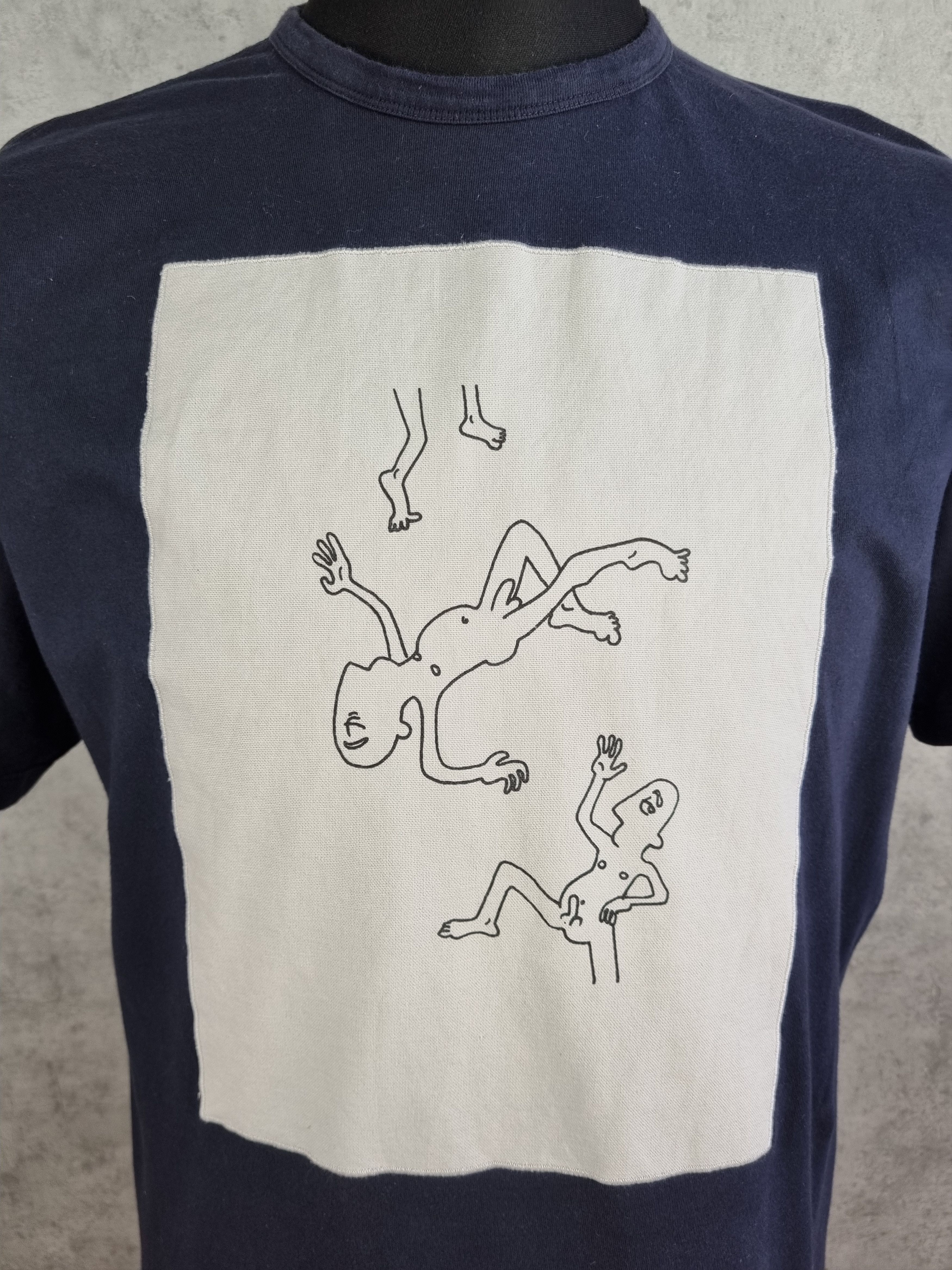 Prada Prada Rare Collection Adagp Paris 2005 Tee Shirt Size US M / EU 48-50 / 2 - 2 Thumbnail