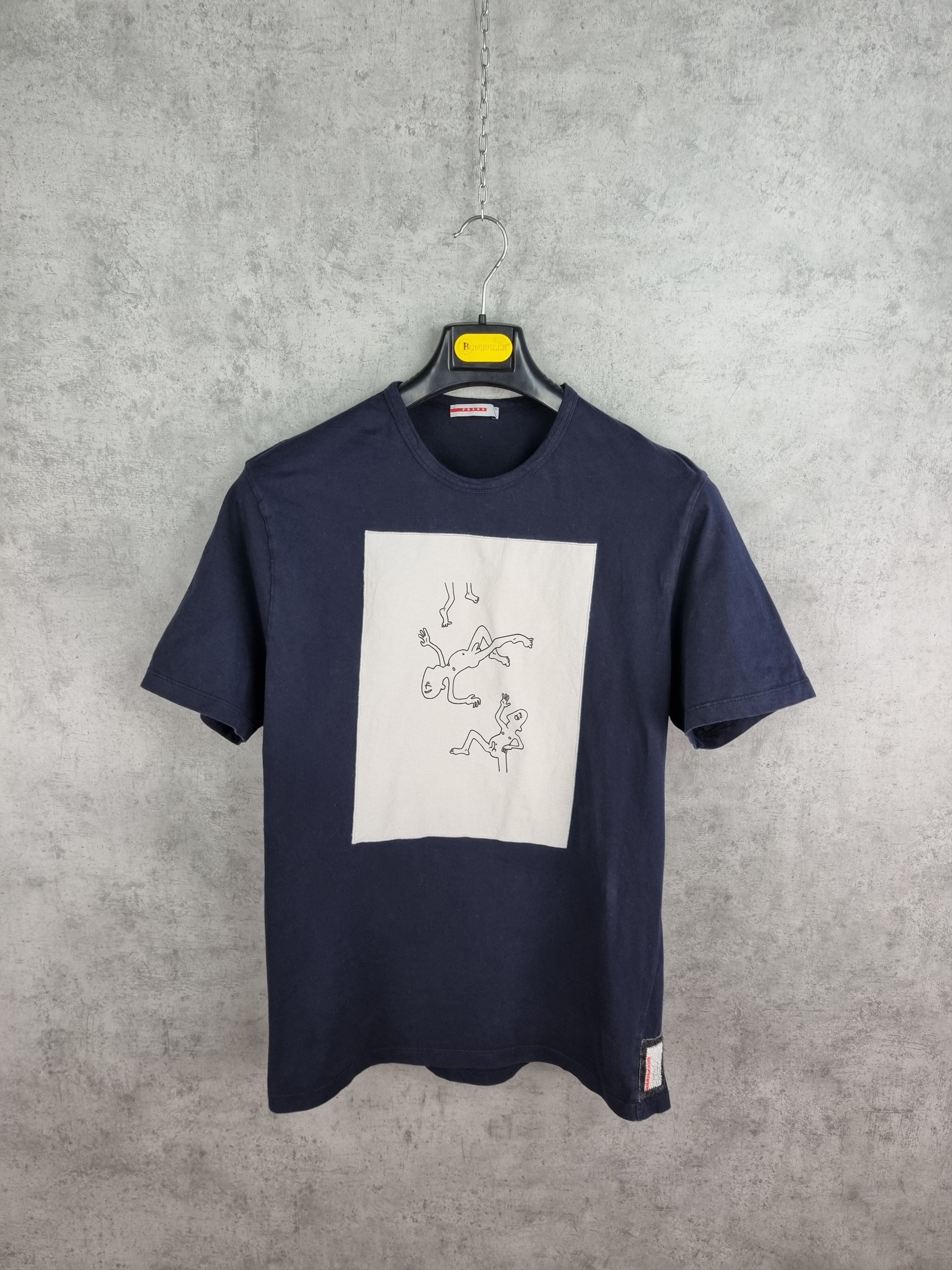 Prada Prada Rare Collection Adagp Paris 2005 Tee Shirt Size US M / EU 48-50 / 2 - 3 Thumbnail