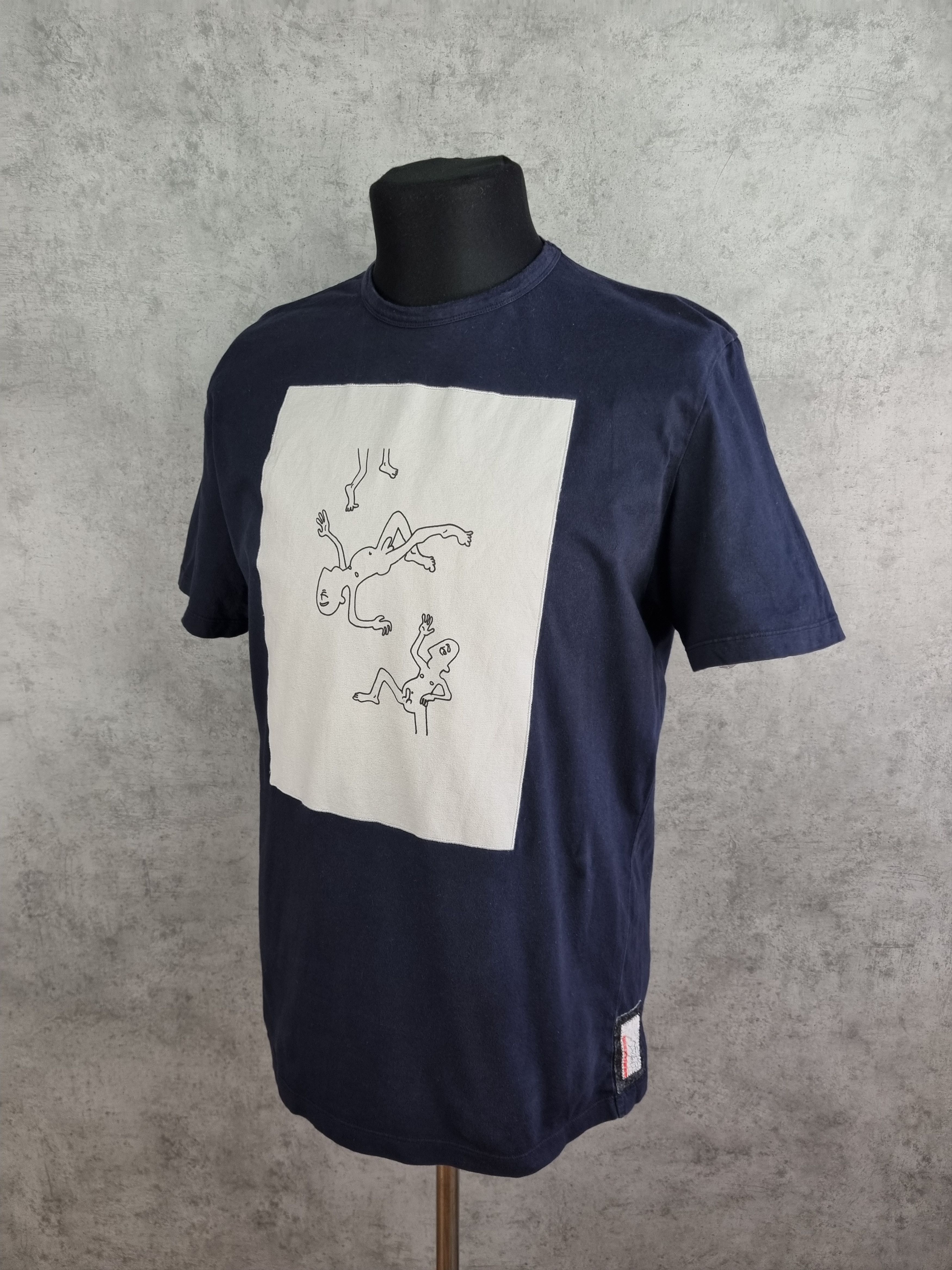 Prada Prada Rare Collection Adagp Paris 2005 Tee Shirt Size US M / EU 48-50 / 2 - 6 Thumbnail