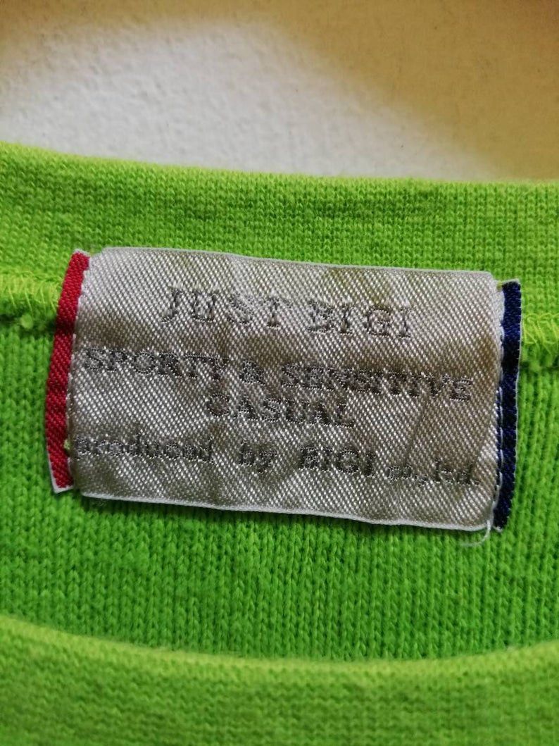 BIGI Vintage JUST BIGI JAPAN Sweatshirt 3 Colour Size US L / EU 52-54 / 3 - 7 Thumbnail