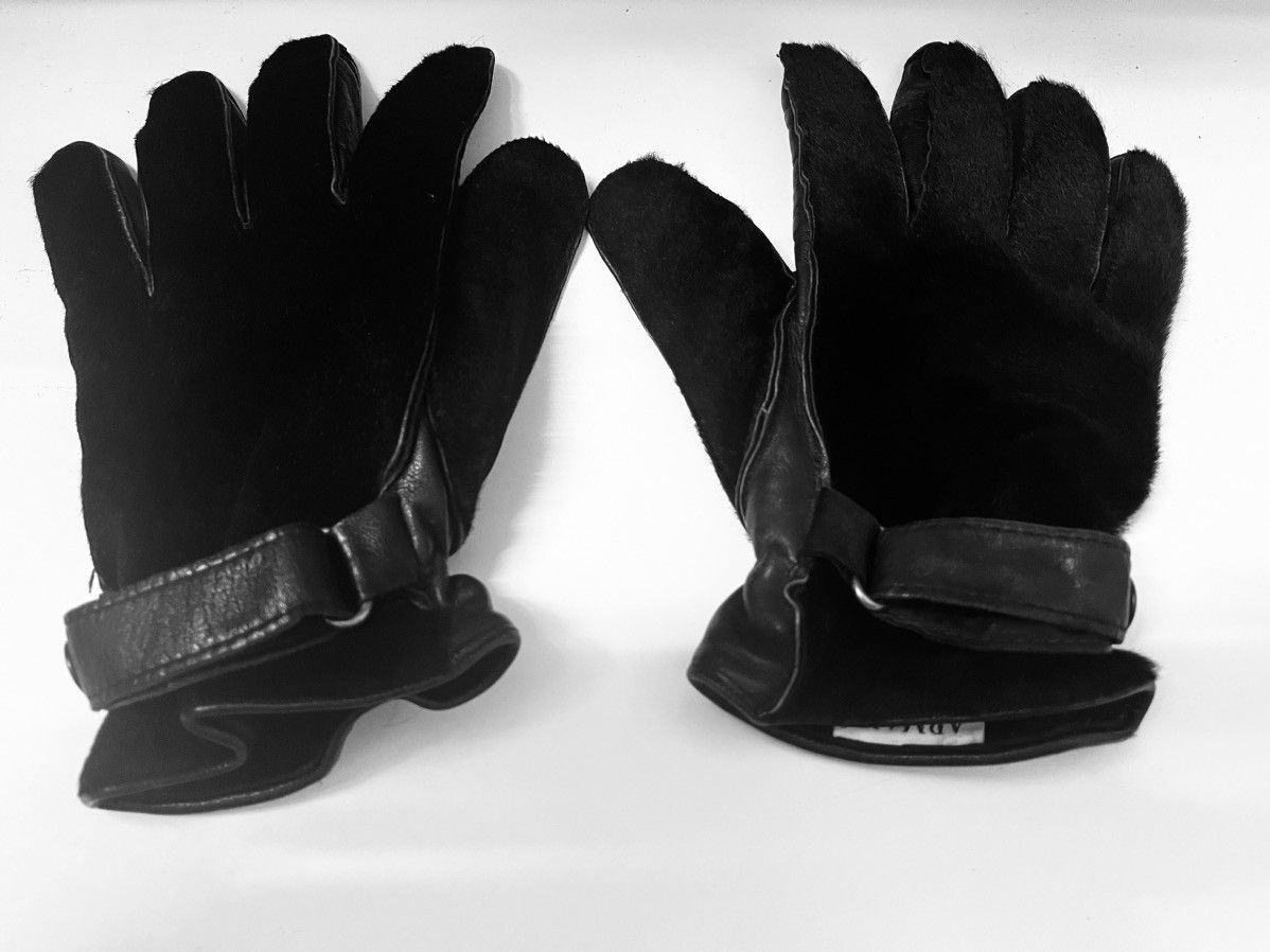 Armani Armani Collezioni Gloves Black One Size Size ONE SIZE - 1 Thumbnail