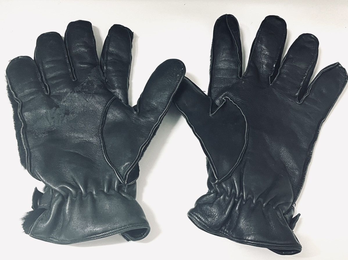 Armani Armani Collezioni Gloves Black One Size Size ONE SIZE - 2 Thumbnail