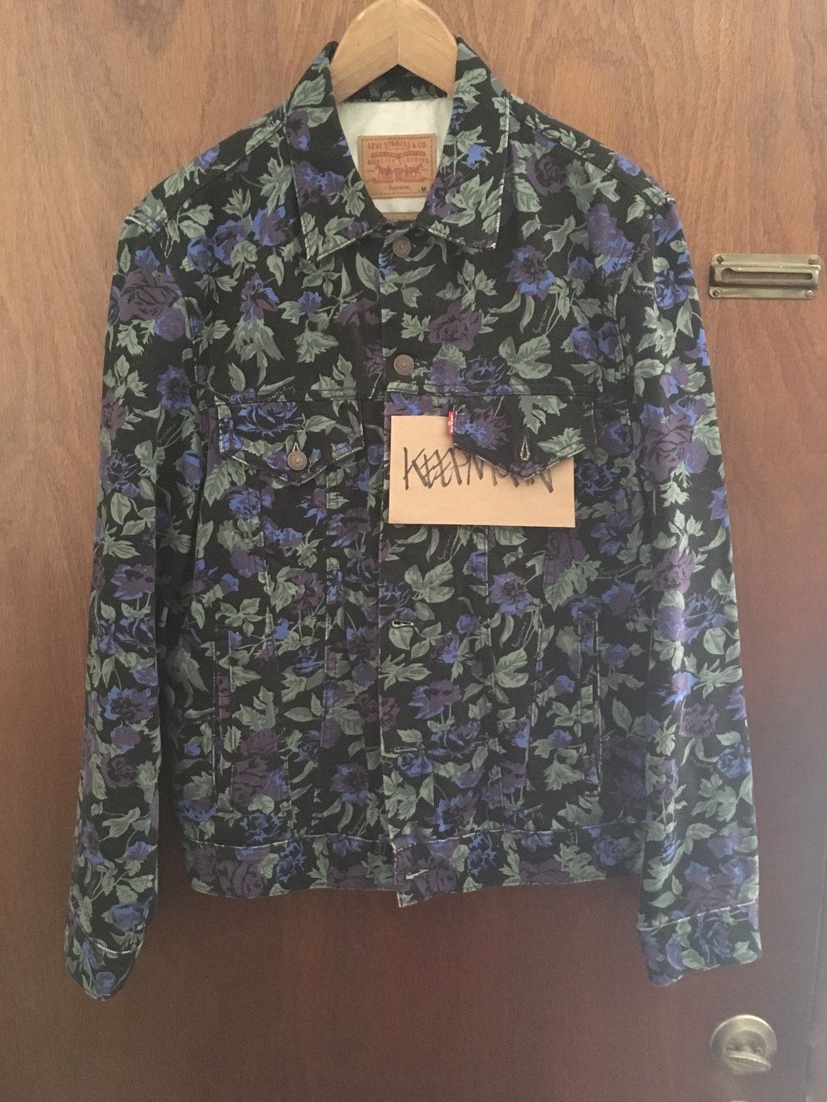 Supreme Levis Floral Jacket | Grailed