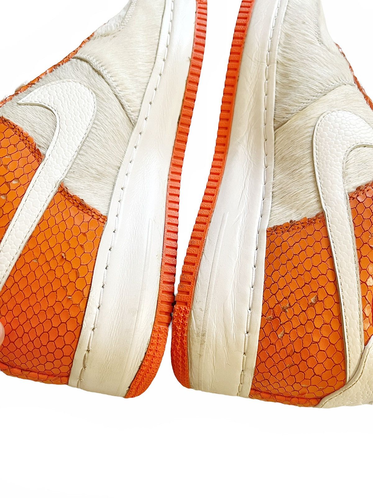 Nike 1/100 Air Force DICE-K I/O Supreme Pony Hair 2007 Size US 9.5 / EU 42-43 - 11 Thumbnail