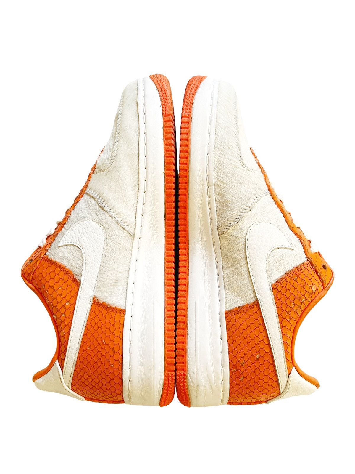 Nike 1/100 Air Force DICE-K I/O Supreme Pony Hair 2007 Size US 9.5 / EU 42-43 - 8 Thumbnail