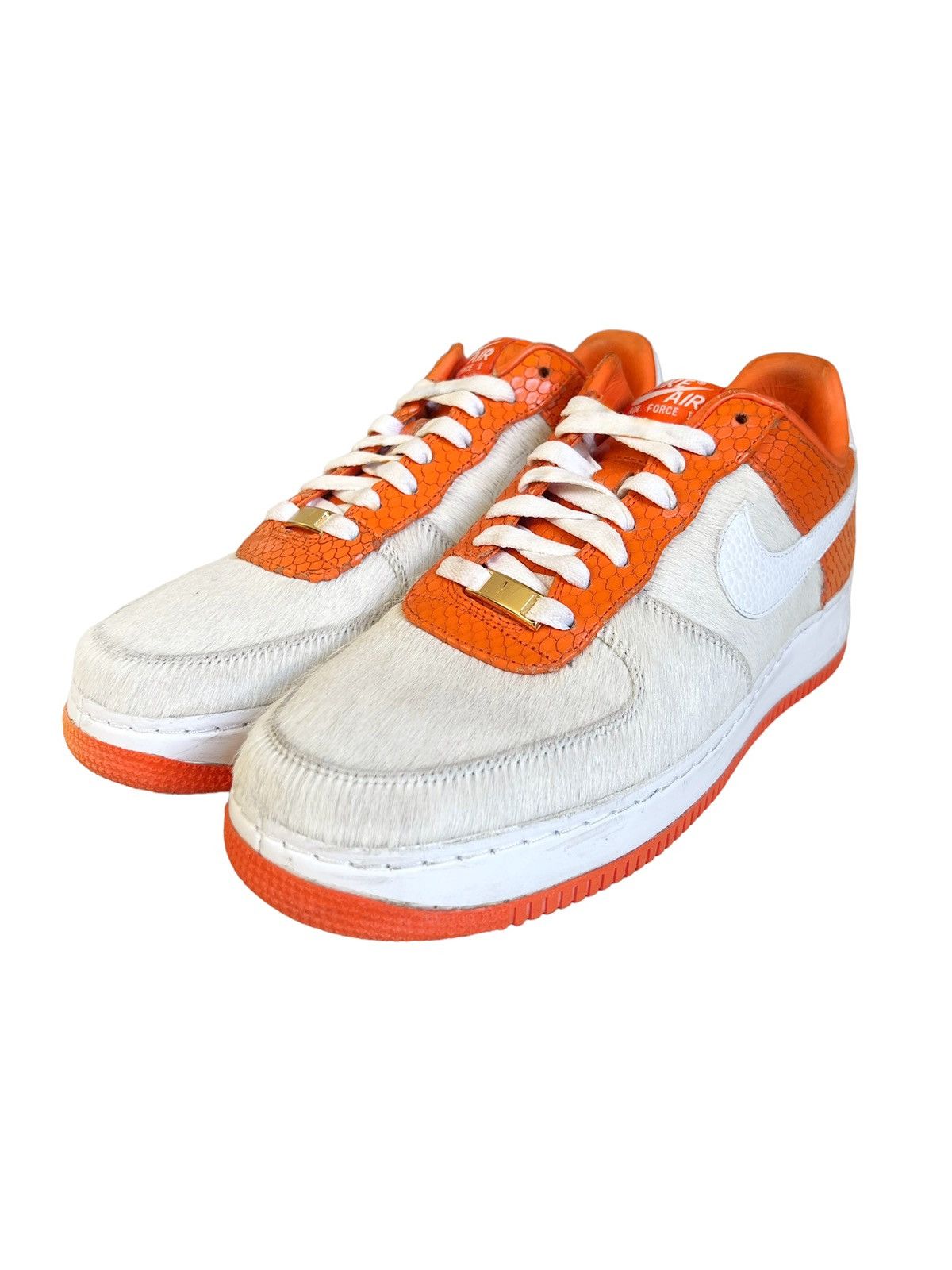 Nike 1/100 Air Force DICE-K I/O Supreme Pony Hair 2007 Size US 9.5 / EU 42-43 - 2 Thumbnail