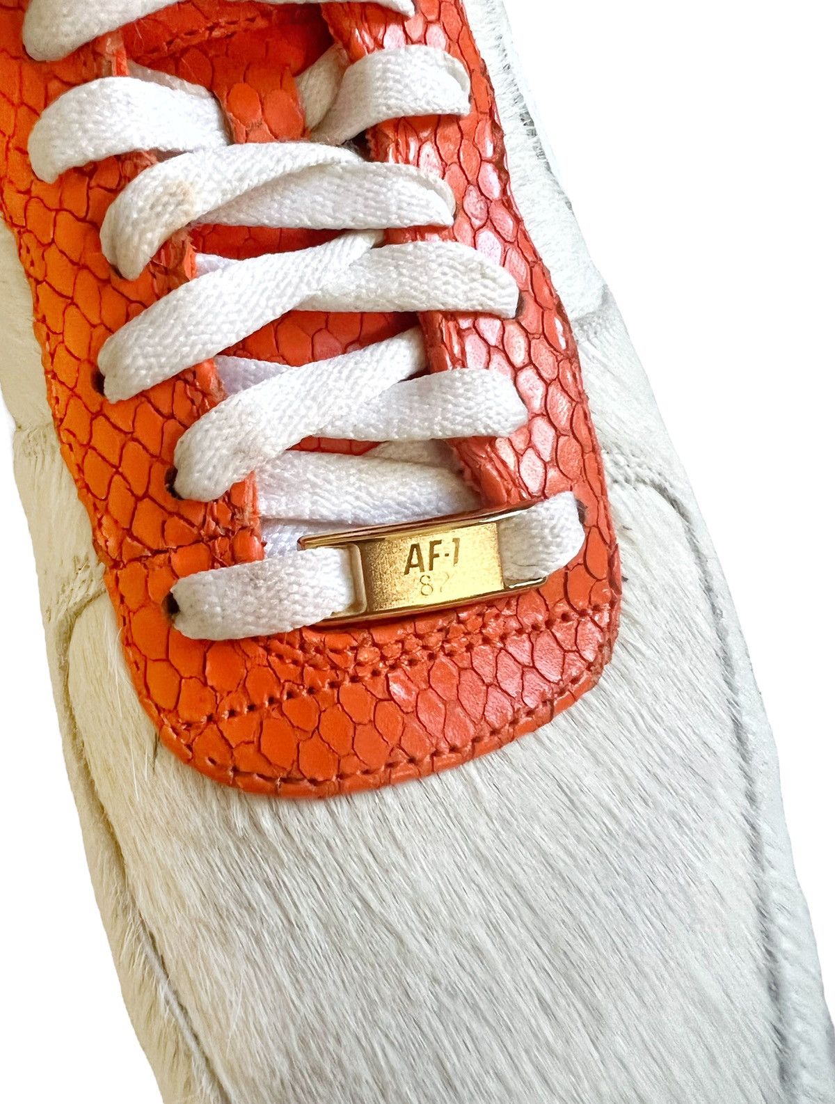 Nike 1/100 Air Force DICE-K I/O Supreme Pony Hair 2007 Size US 9.5 / EU 42-43 - 9 Thumbnail
