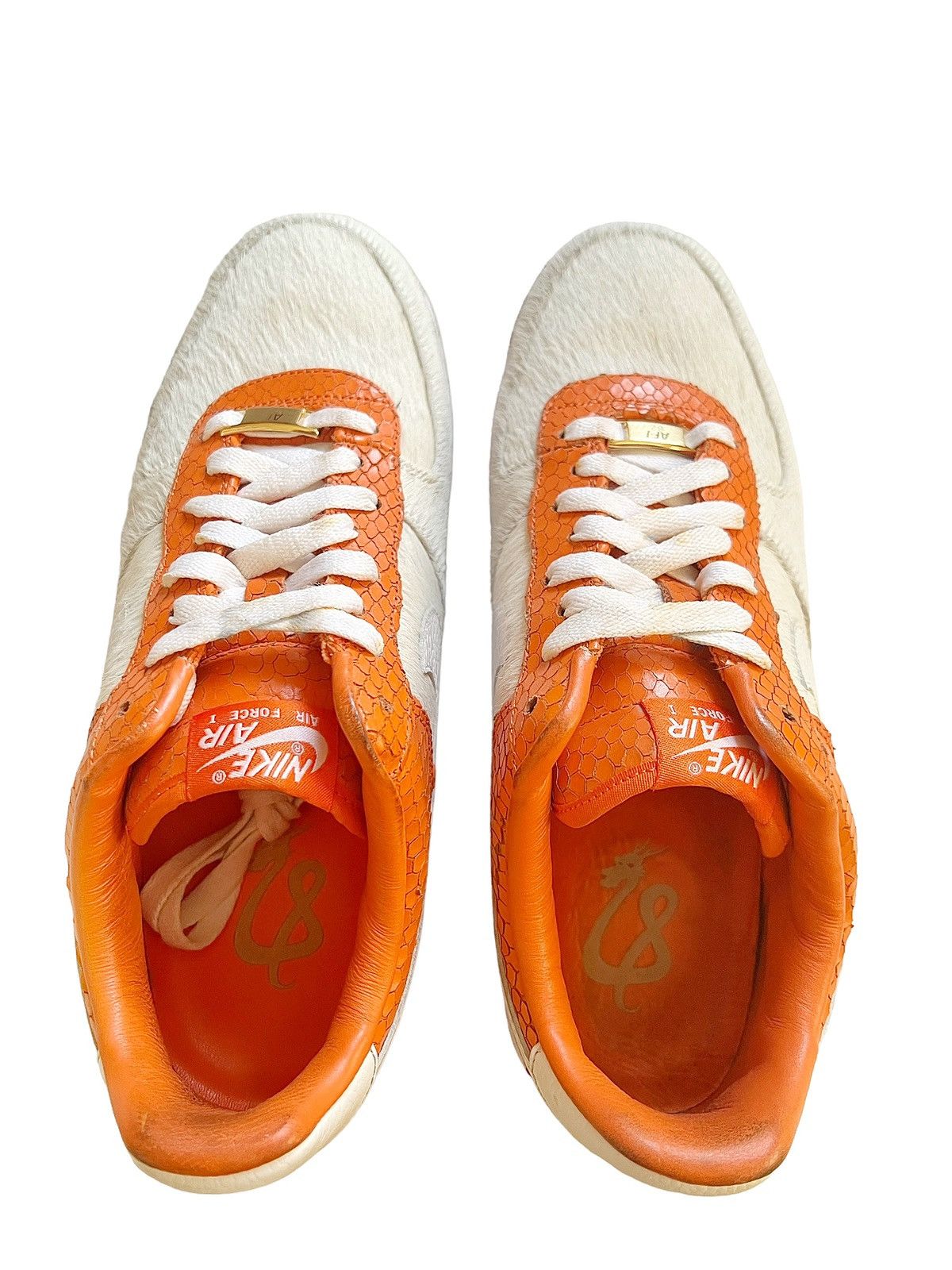 Nike 1/100 Air Force DICE-K I/O Supreme Pony Hair 2007 Size US 9.5 / EU 42-43 - 5 Thumbnail