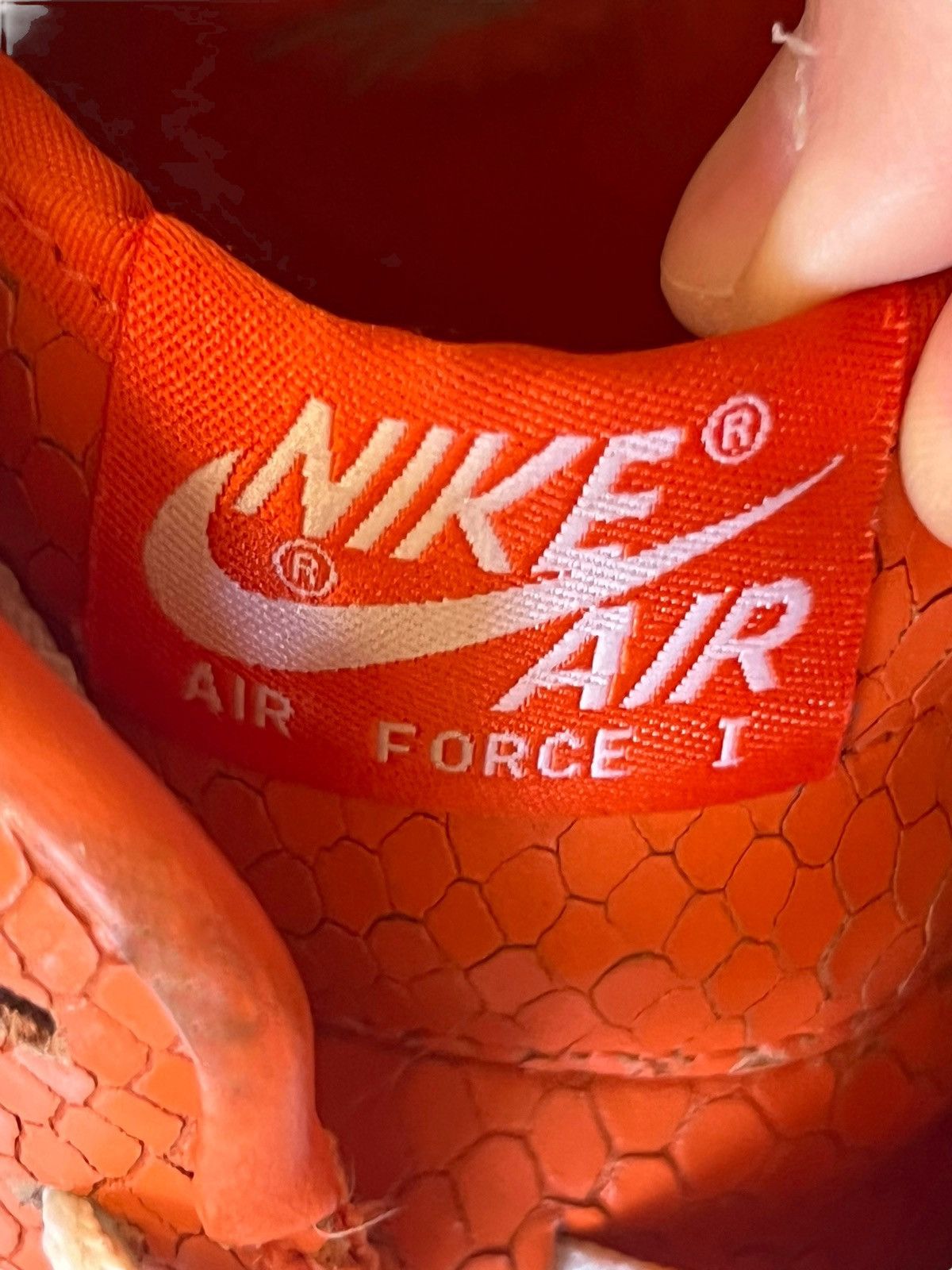 Nike 1/100 Air Force DICE-K I/O Supreme Pony Hair 2007 Size US 9.5 / EU 42-43 - 15 Thumbnail