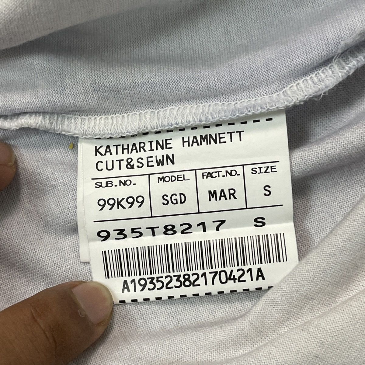 Katharine Hamnett London Katharine Hamnett London Tie Dye Print Tee Size US S / EU 44-46 / 1 - 10 Thumbnail