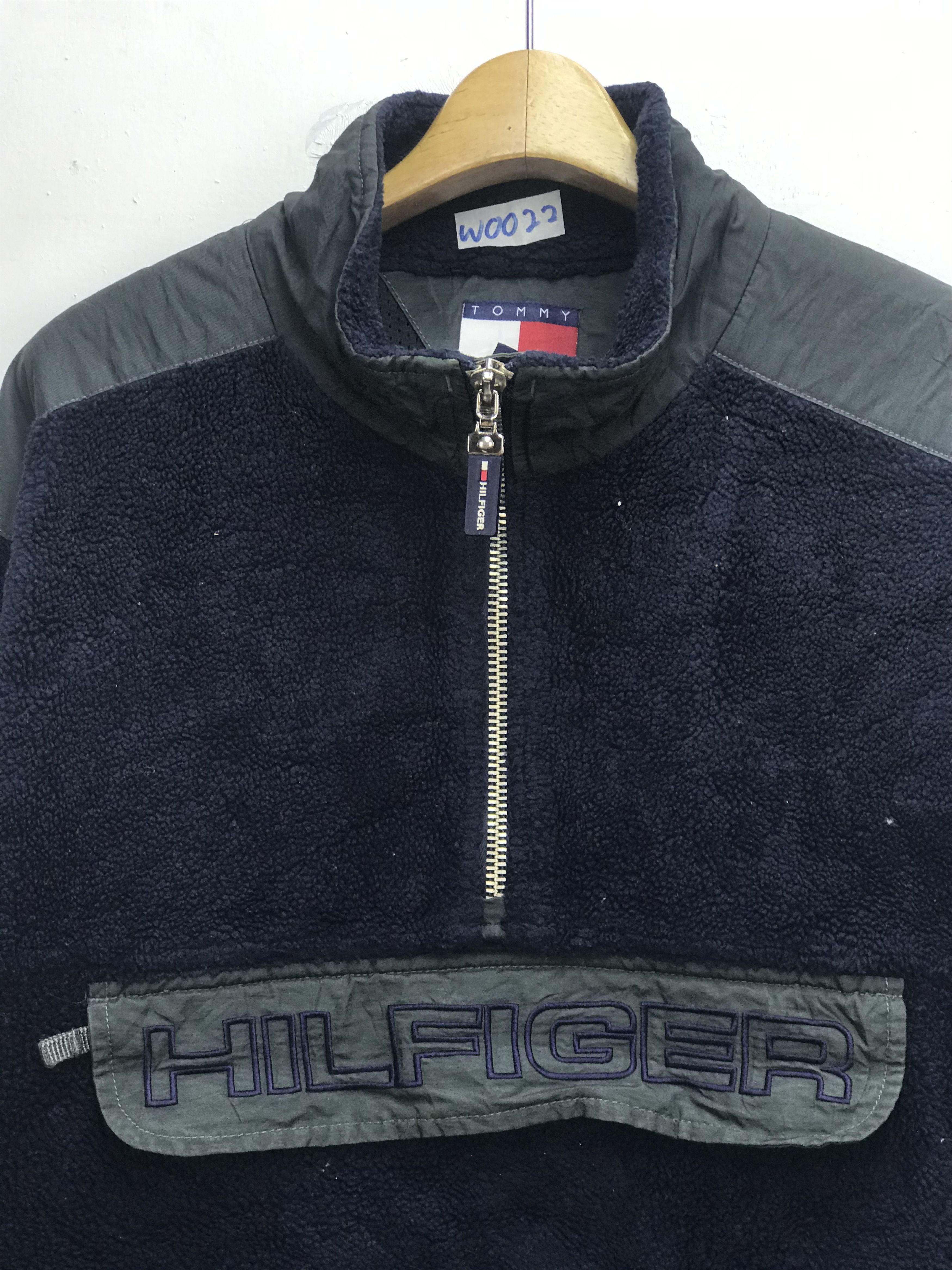Tommy Hilfiger VINTAGE TOMMY HILFIGER FLEECE ANORAK JACKET Size US M / EU 48-50 / 2 - 3 Thumbnail