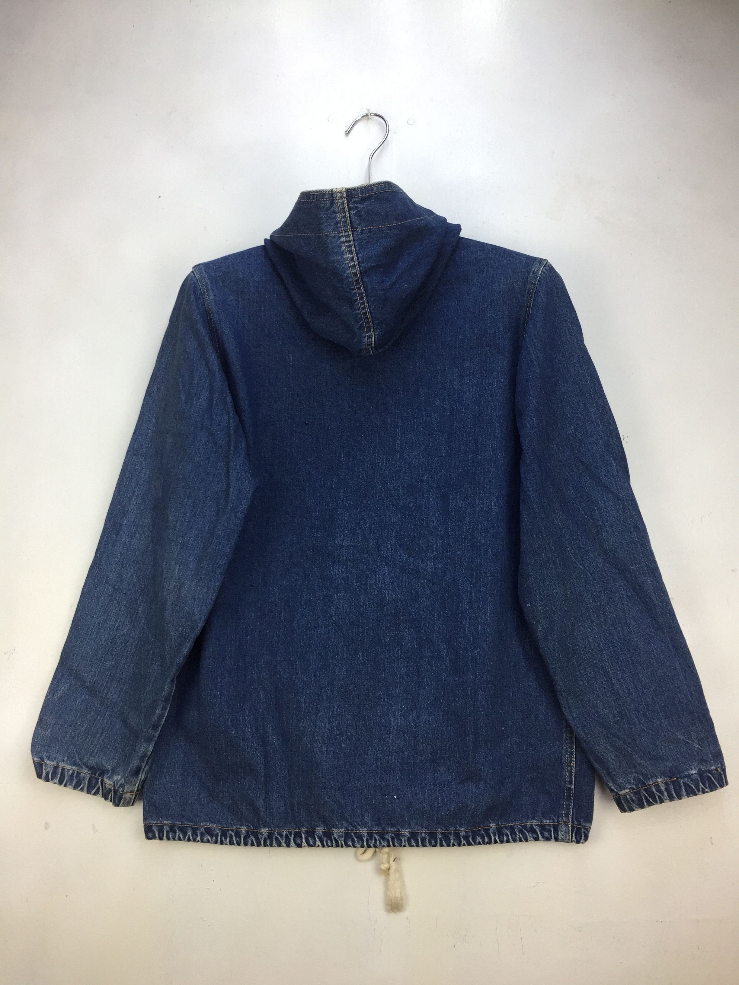 Vintage VINTAGE 70/80s BOBSON DENIM HOODIE Size US M / EU 48-50 / 2 - 5 Thumbnail