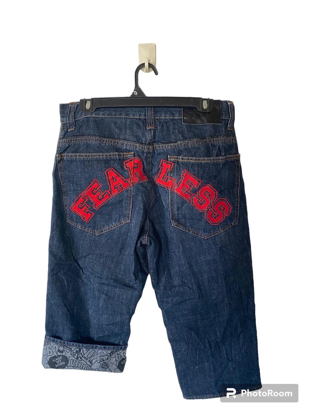 Japanese Brand × Vintage Vintage Short Pants Rimaster Design Art Pocket Style Size US 31 - 2 Thumbnail