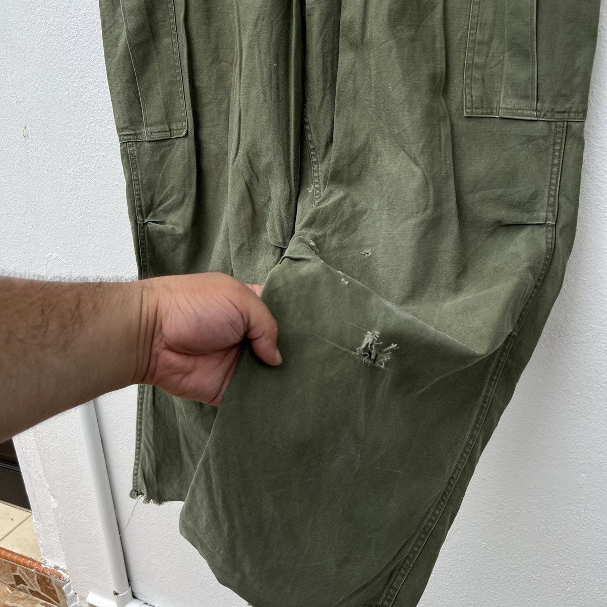 Vintage TRUE VINTAGE 1951 CARGO PANTS MILITARY WEAR MULTI POCKETS Size US 34 / EU 50 - 7 Thumbnail