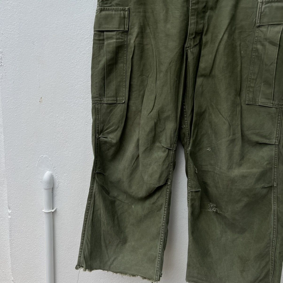 Vintage TRUE VINTAGE 1951 CARGO PANTS MILITARY WEAR MULTI POCKETS Size US 34 / EU 50 - 4 Thumbnail