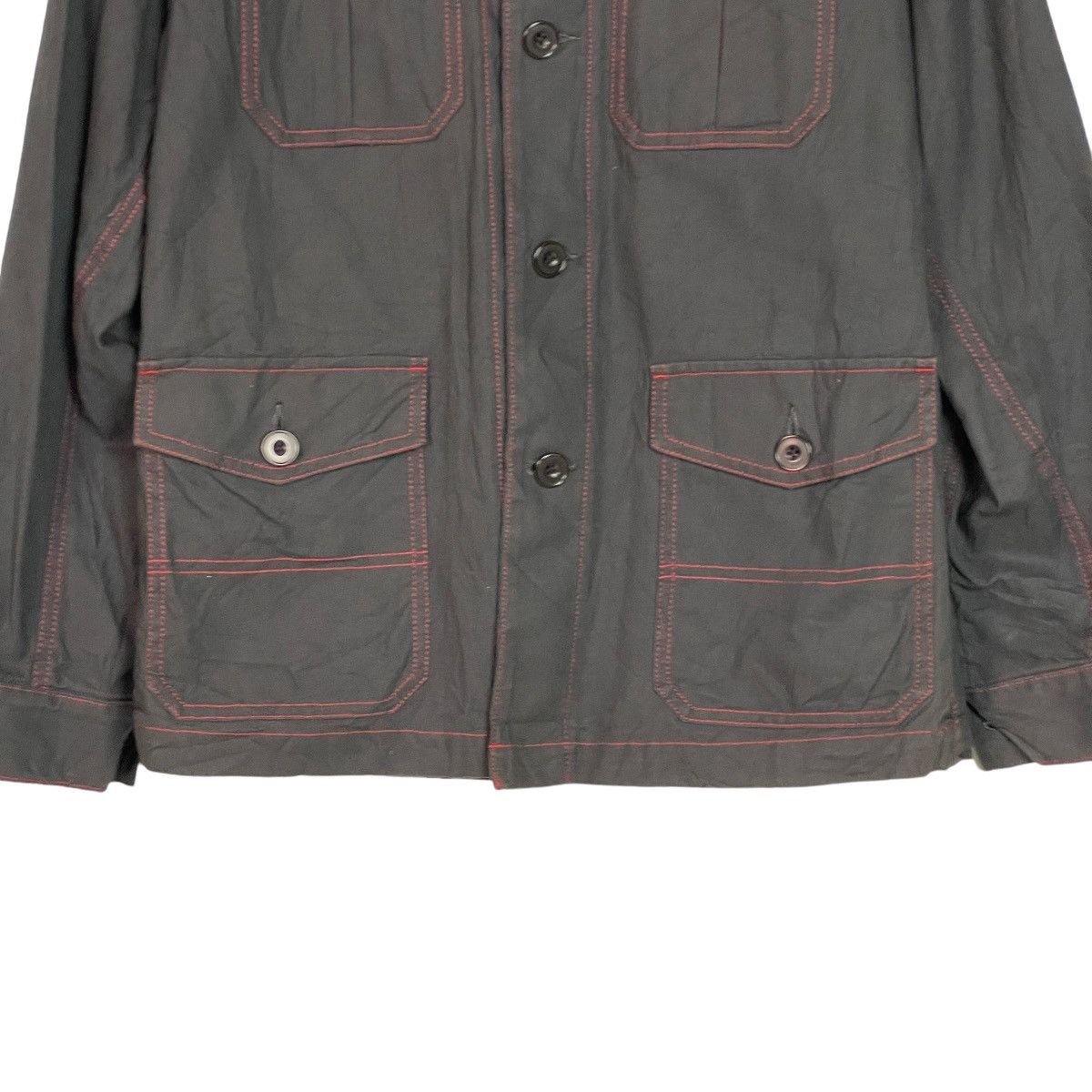 Yohji Yamamoto Ined Homme By Yohji Yamamoto Utility Jacket Size US M / EU 48-50 / 2 - 5 Thumbnail