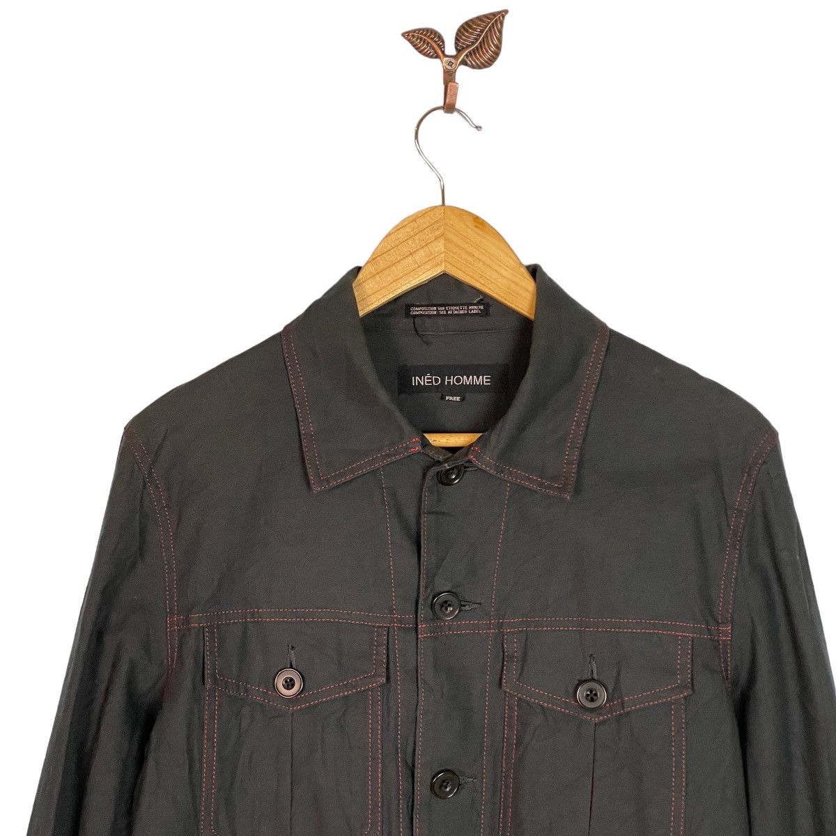 Yohji Yamamoto Ined Homme By Yohji Yamamoto Utility Jacket Size US M / EU 48-50 / 2 - 3 Thumbnail