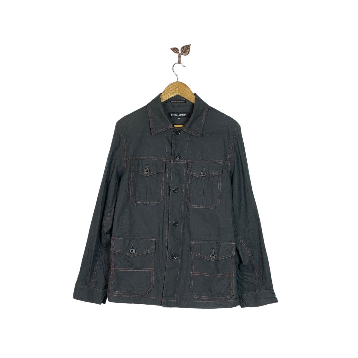 Yohji Yamamoto Ined Homme By Yohji Yamamoto Utility Jacket Size US M / EU 48-50 / 2 - 1 Thumbnail