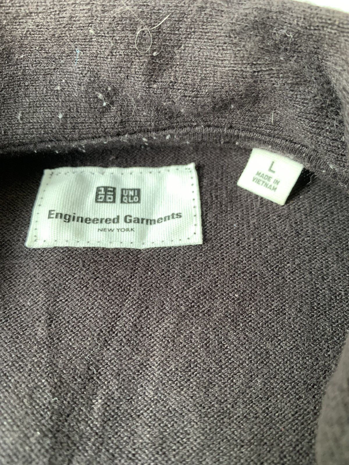 Engineered Garments Faded Black Engineered Garments Uniqlo Polo Tshirt Size US XL / EU 56 / 4 - 2 Thumbnail