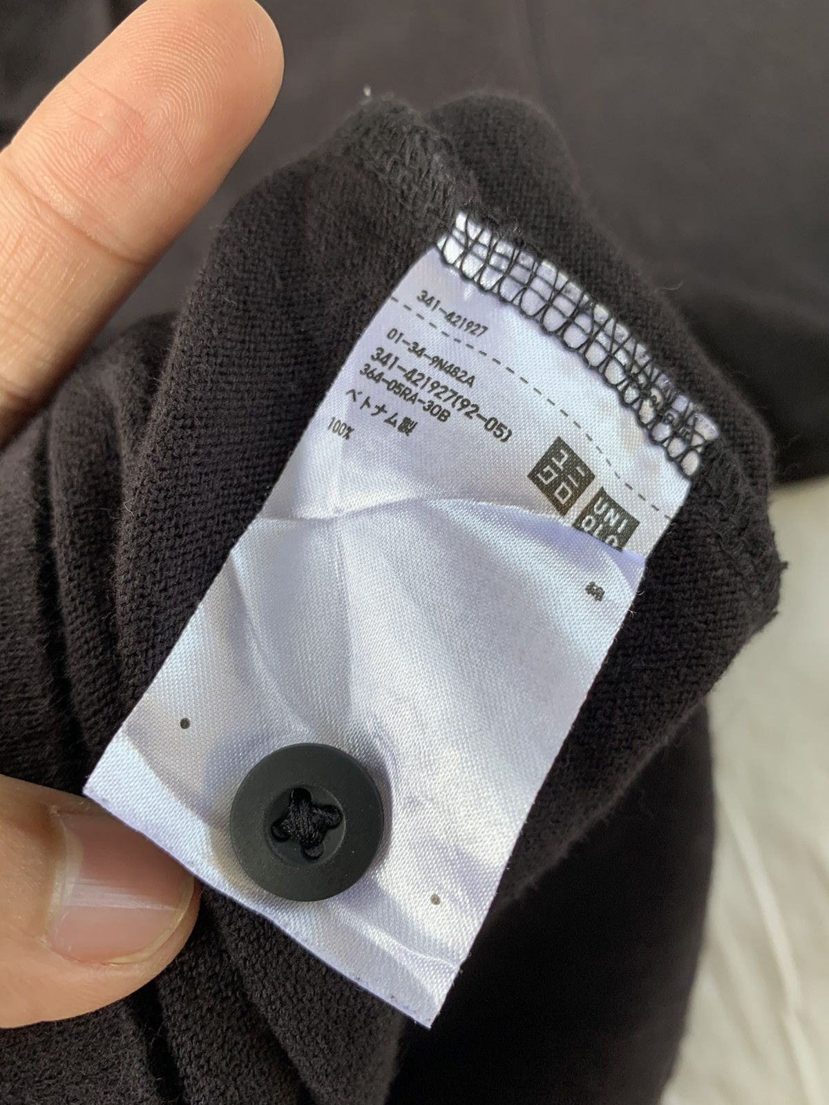 Engineered Garments Faded Black Engineered Garments Uniqlo Polo Tshirt Size US XL / EU 56 / 4 - 3 Thumbnail