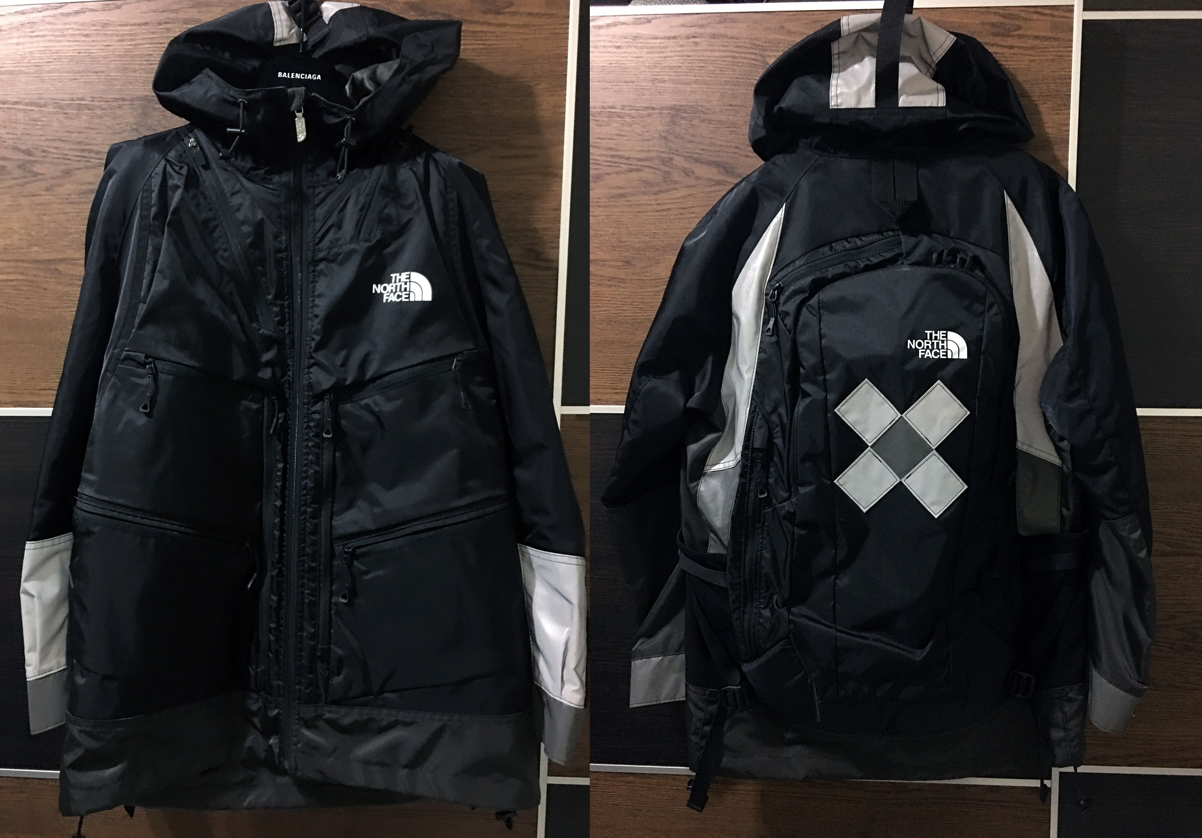 The north clearance face backpack jacket