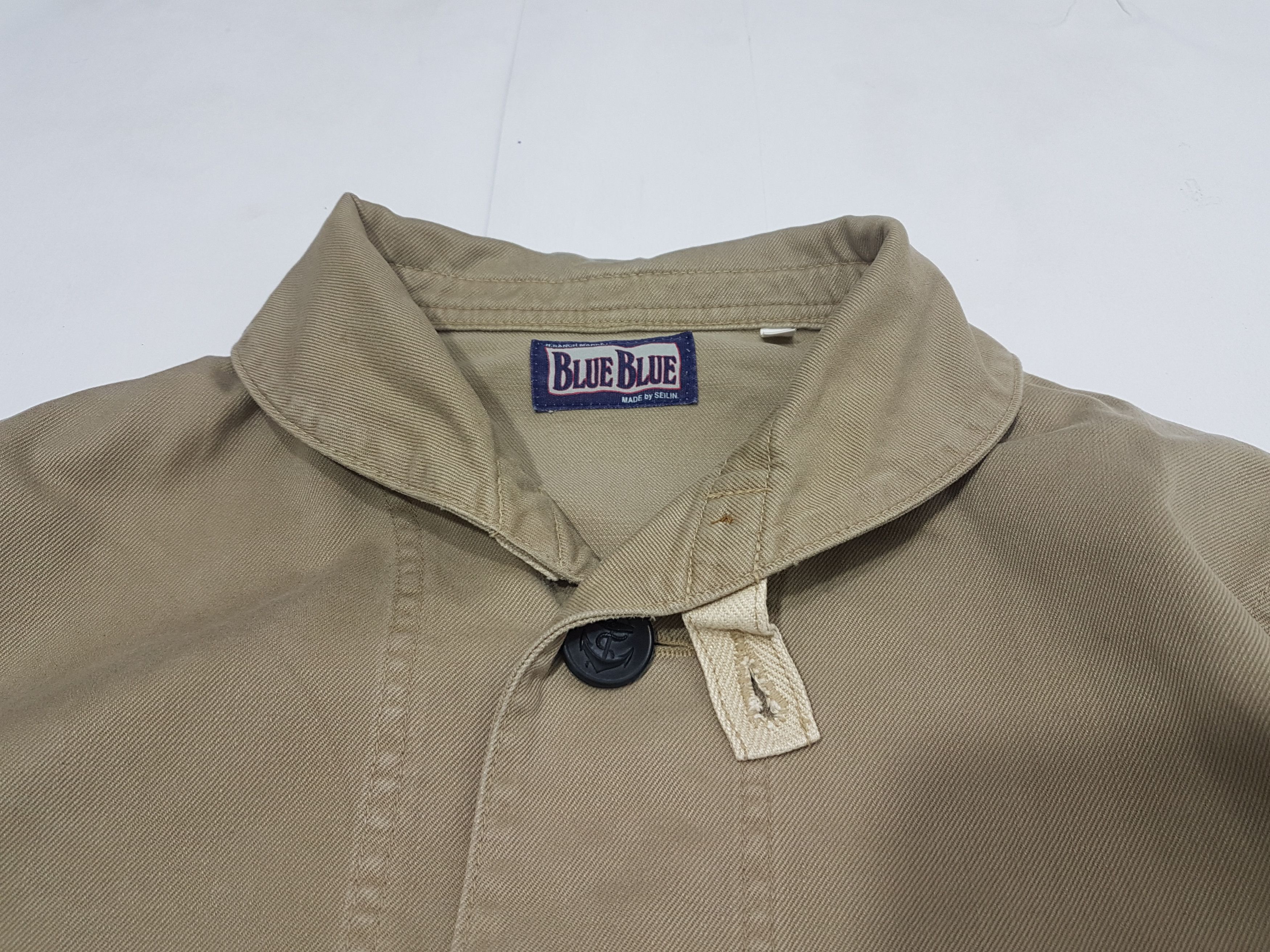 Blue Blue Japan Blue Blue Japan USN Shawl Collar Selvedge Jacket Size US S / EU 44-46 / 1 - 4 Thumbnail