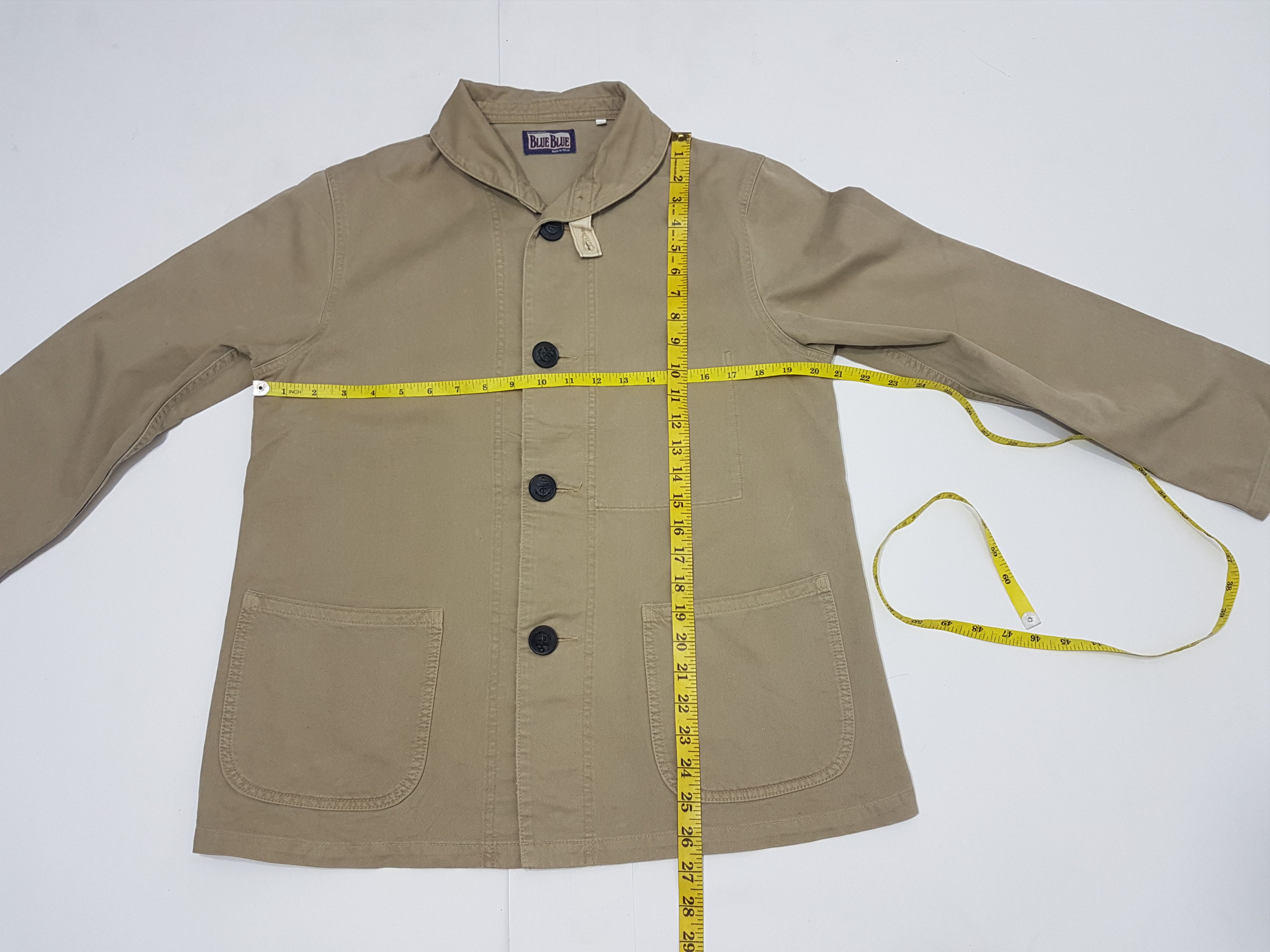Blue Blue Japan Blue Blue Japan USN Shawl Collar Selvedge Jacket Size US S / EU 44-46 / 1 - 9 Thumbnail