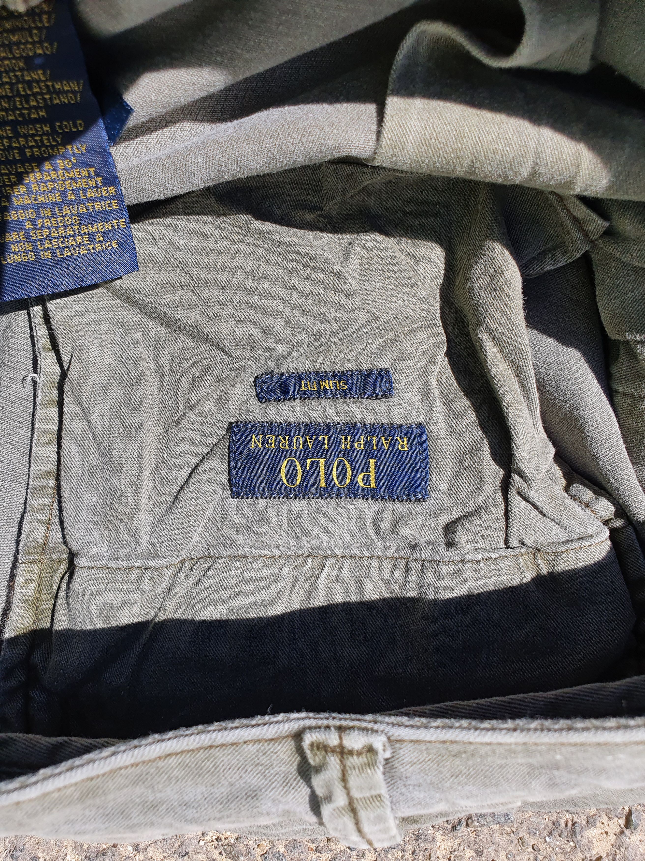 Polo Ralph Lauren × Ralph Lauren Military Rare Ralph Lauren Cargo pants Military Size US 34 / EU 50 - 6 Thumbnail