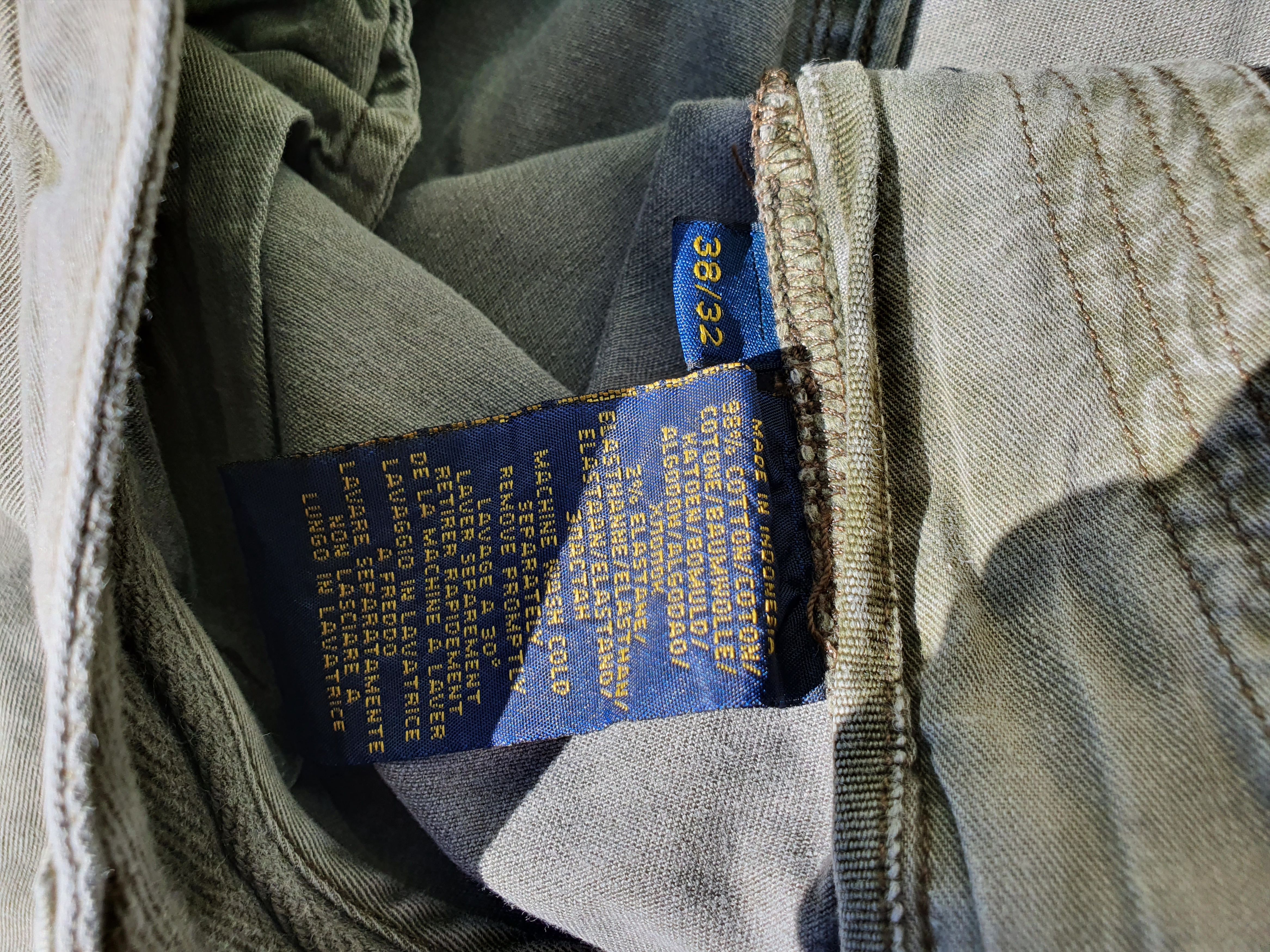 Polo Ralph Lauren × Ralph Lauren Military Rare Ralph Lauren Cargo pants Military Size US 34 / EU 50 - 7 Thumbnail