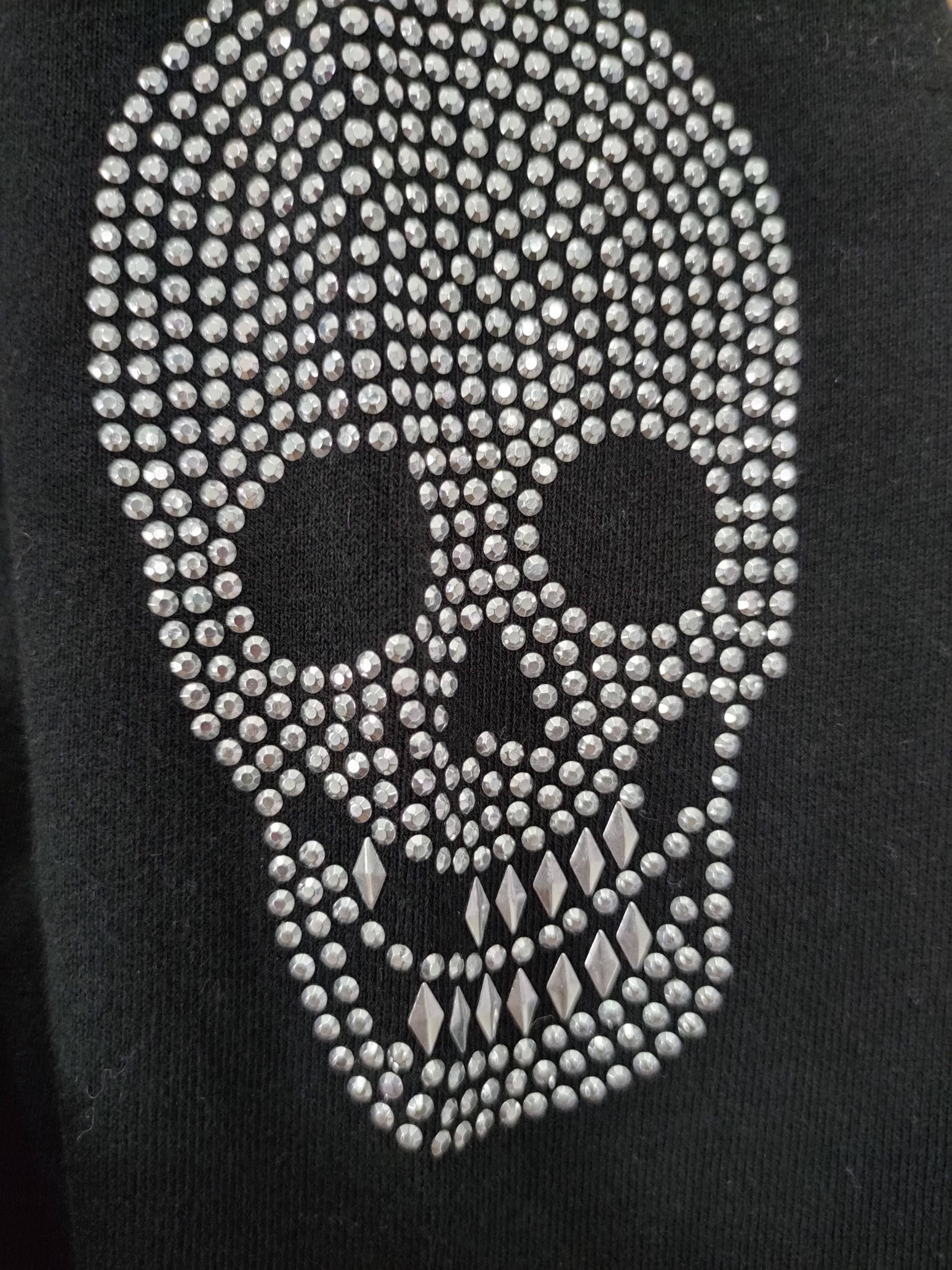 Japanese Brand DLL Japan punk skull diamond seditionarie sweatshirt #46-107 Size US M / EU 48-50 / 2 - 4 Thumbnail