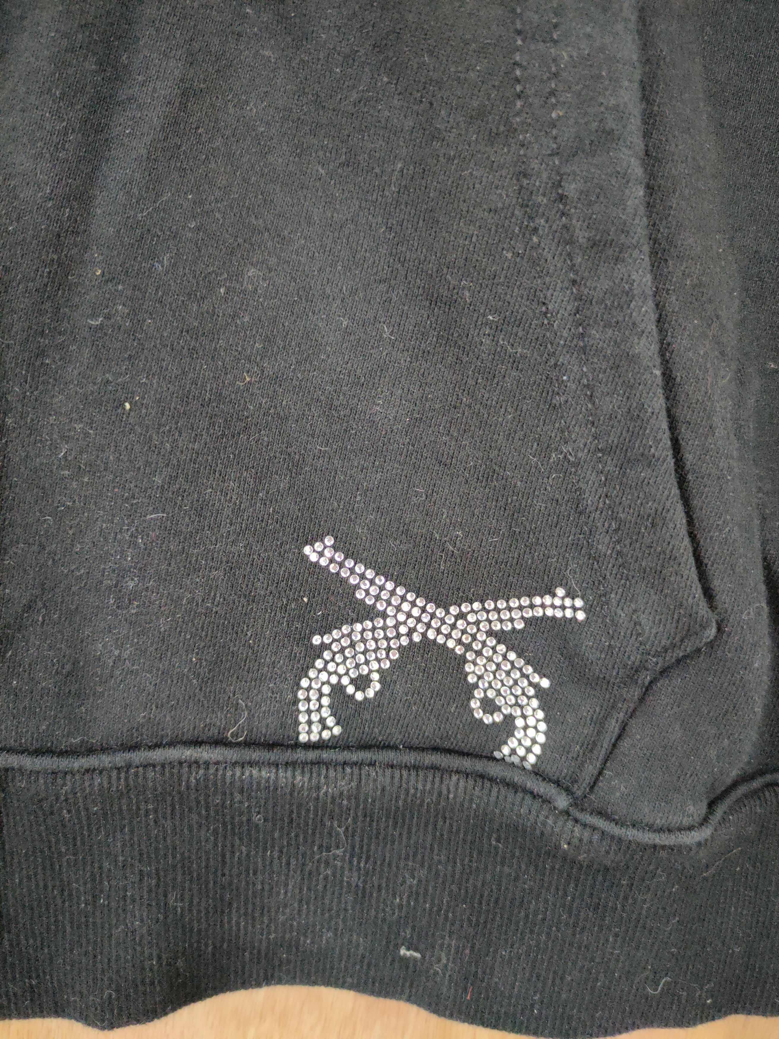 Japanese Brand DLL Japan punk skull diamond seditionarie sweatshirt #46-107 Size US M / EU 48-50 / 2 - 6 Thumbnail