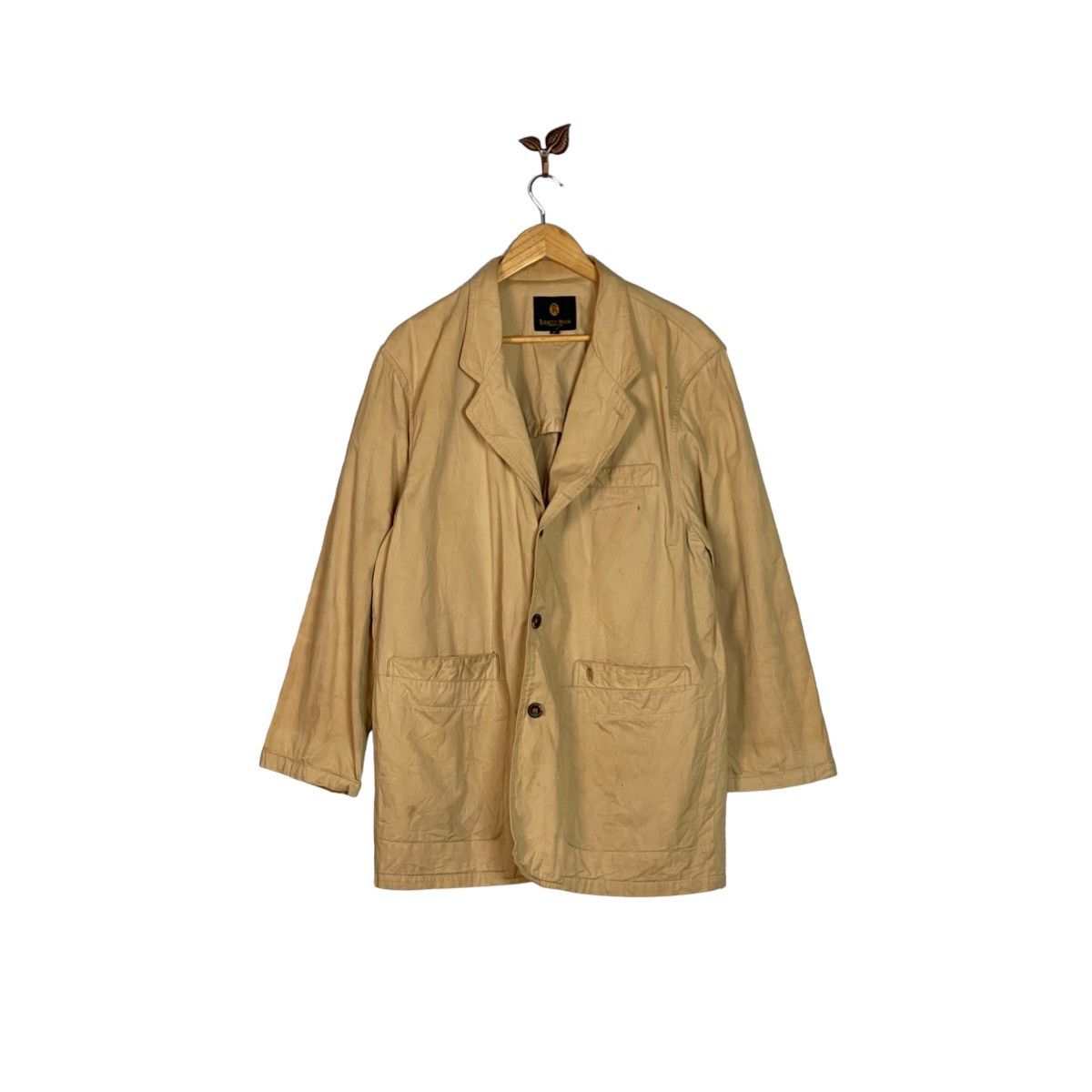 Vintage Vintage 90s Roberto Mocali Light Jacket XL Size US XL / EU 56 / 4 - 1 Thumbnail