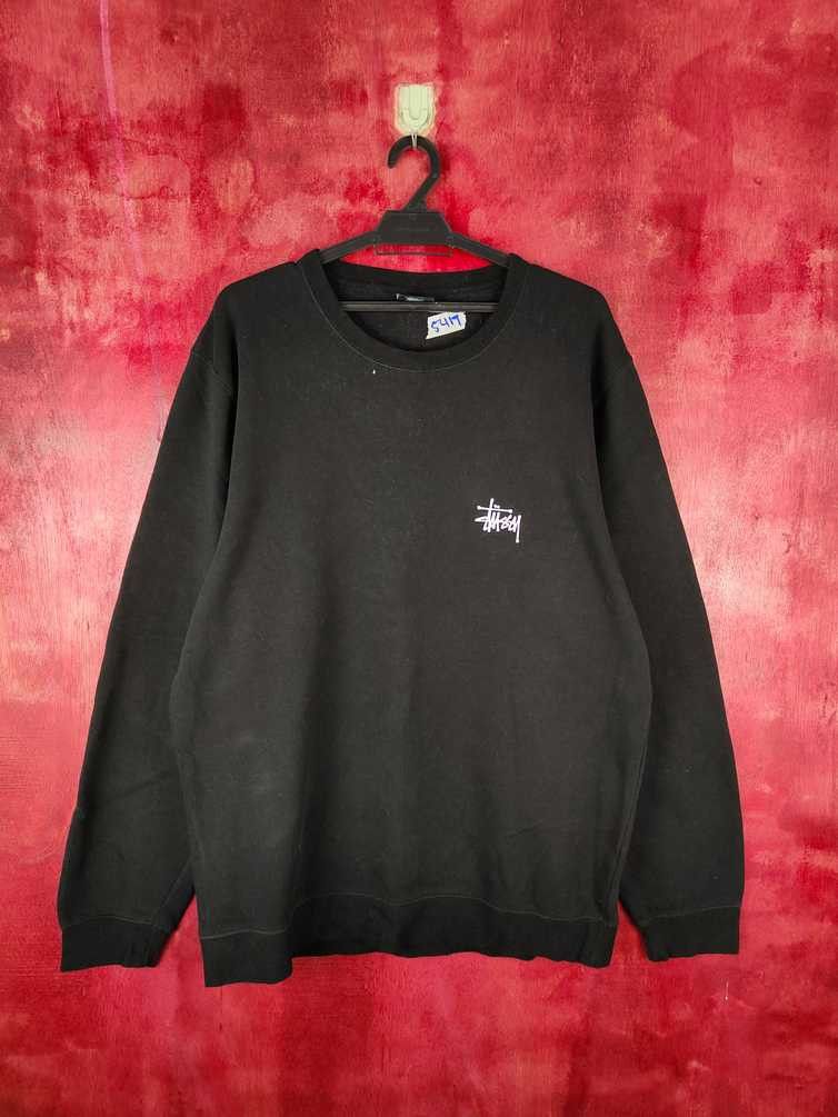 Stussy Stussy spell out Black Sweatshirt #5417 DL Keda 2 Size US XL / EU 56 / 4 - 6 Thumbnail