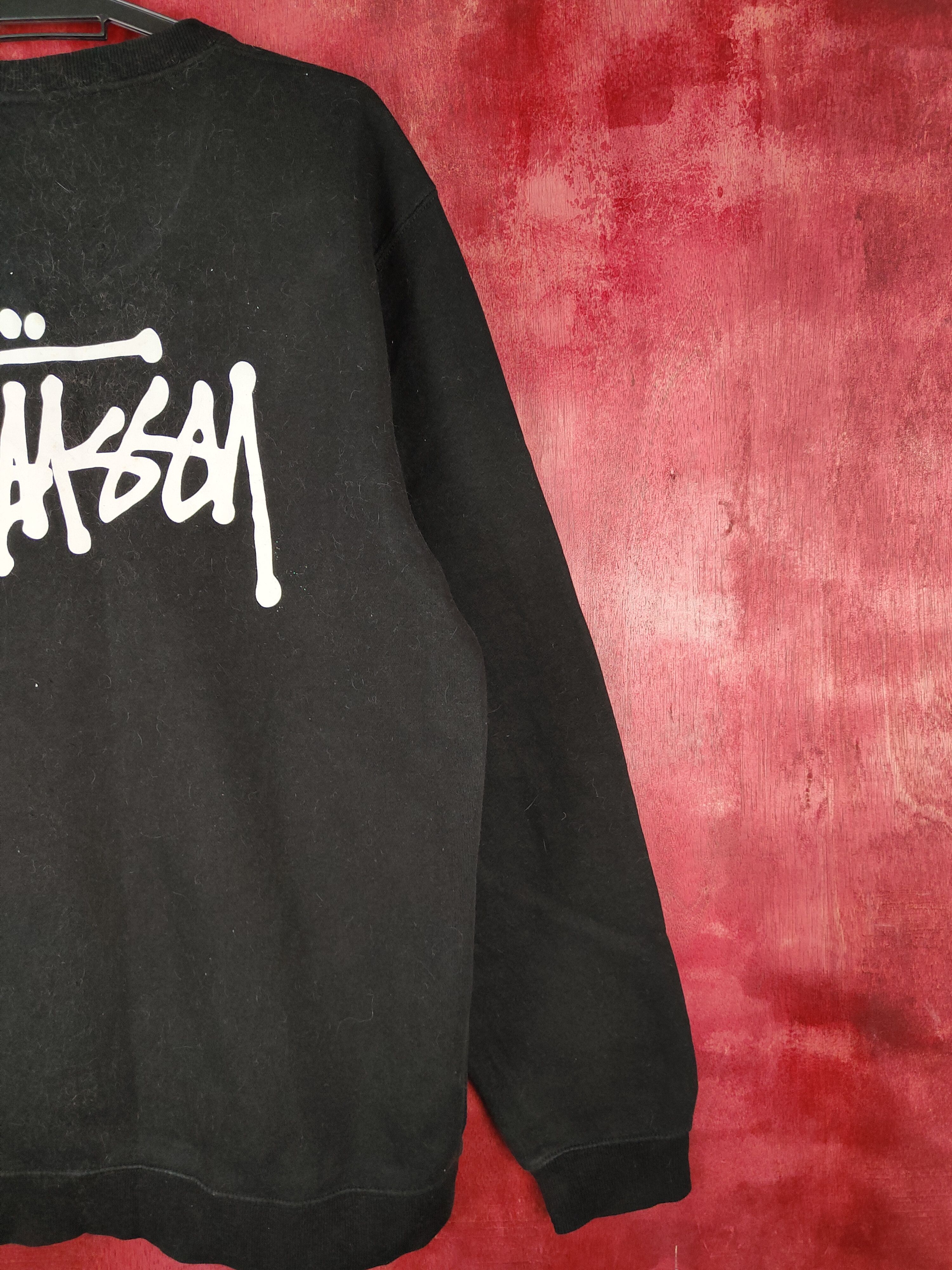 Stussy Stussy spell out Black Sweatshirt #5417 DL Keda 2 Size US XL / EU 56 / 4 - 3 Thumbnail
