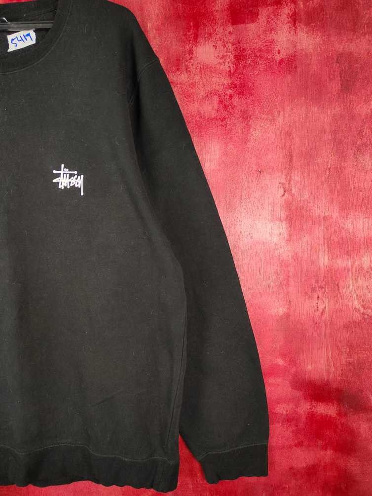 Stussy Stussy spell out Black Sweatshirt #5417 DL Keda 2 Size US XL / EU 56 / 4 - 11 Thumbnail