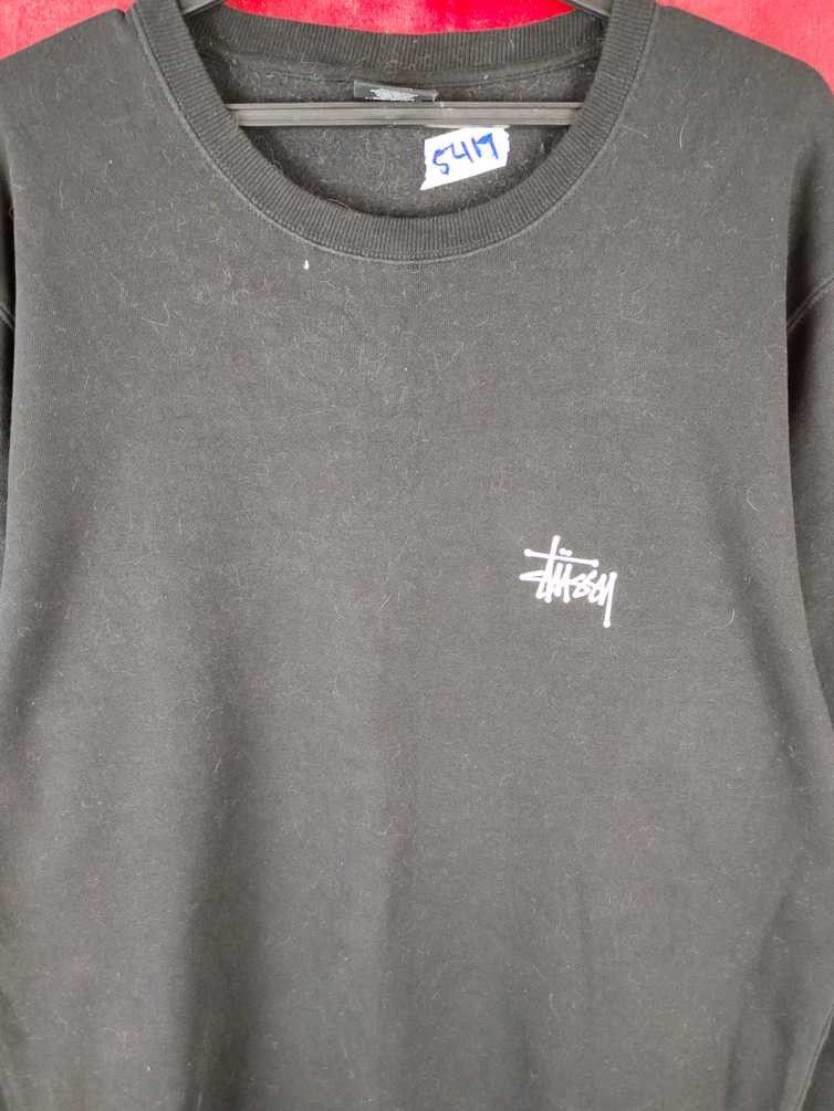 Stussy Stussy spell out Black Sweatshirt #5417 DL Keda 2 Size US XL / EU 56 / 4 - 7 Thumbnail