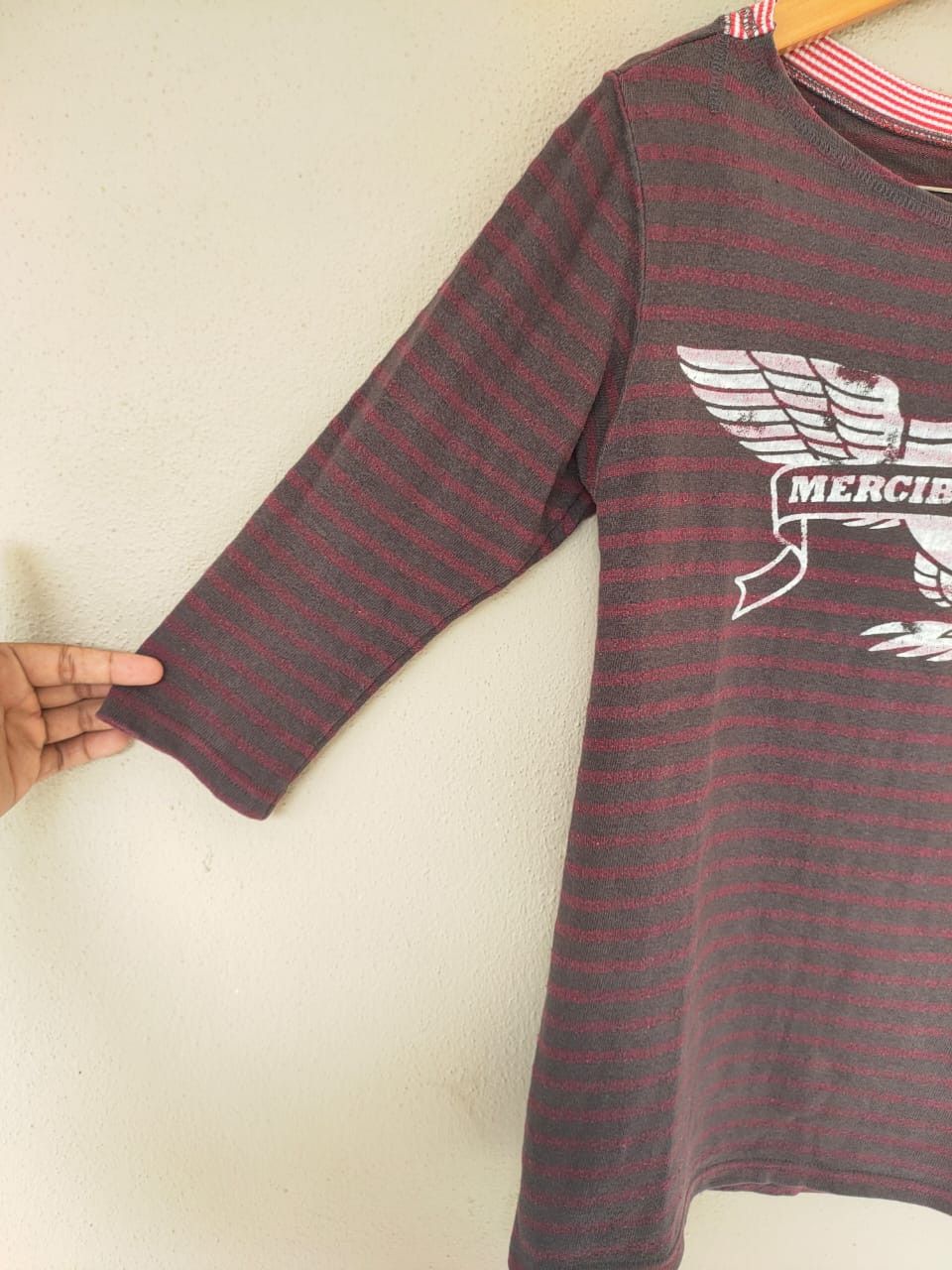 Issey Miyake MerciBeaucoup Stripes T Size M / US 6-8 / IT 42-44 - 2 Thumbnail