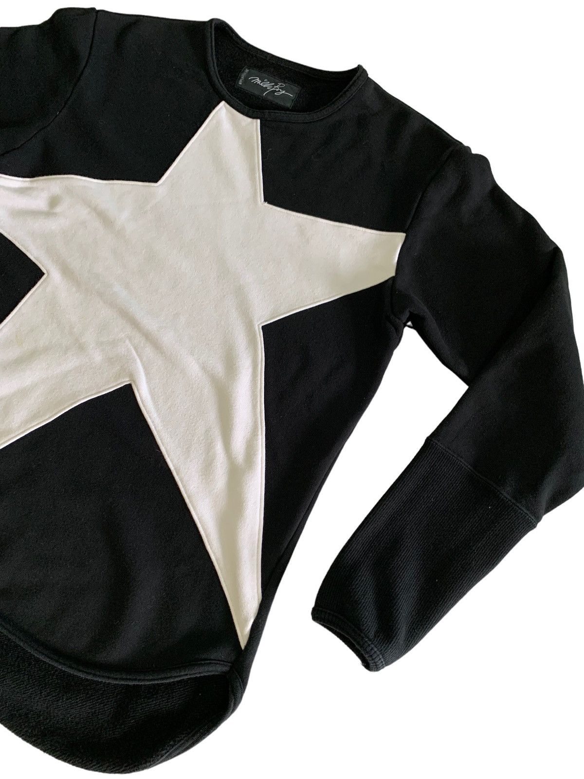 20471120 Vintage Milk Boy Spell Out Star sweatshirts Size US S / EU 44-46 / 1 - 5 Thumbnail