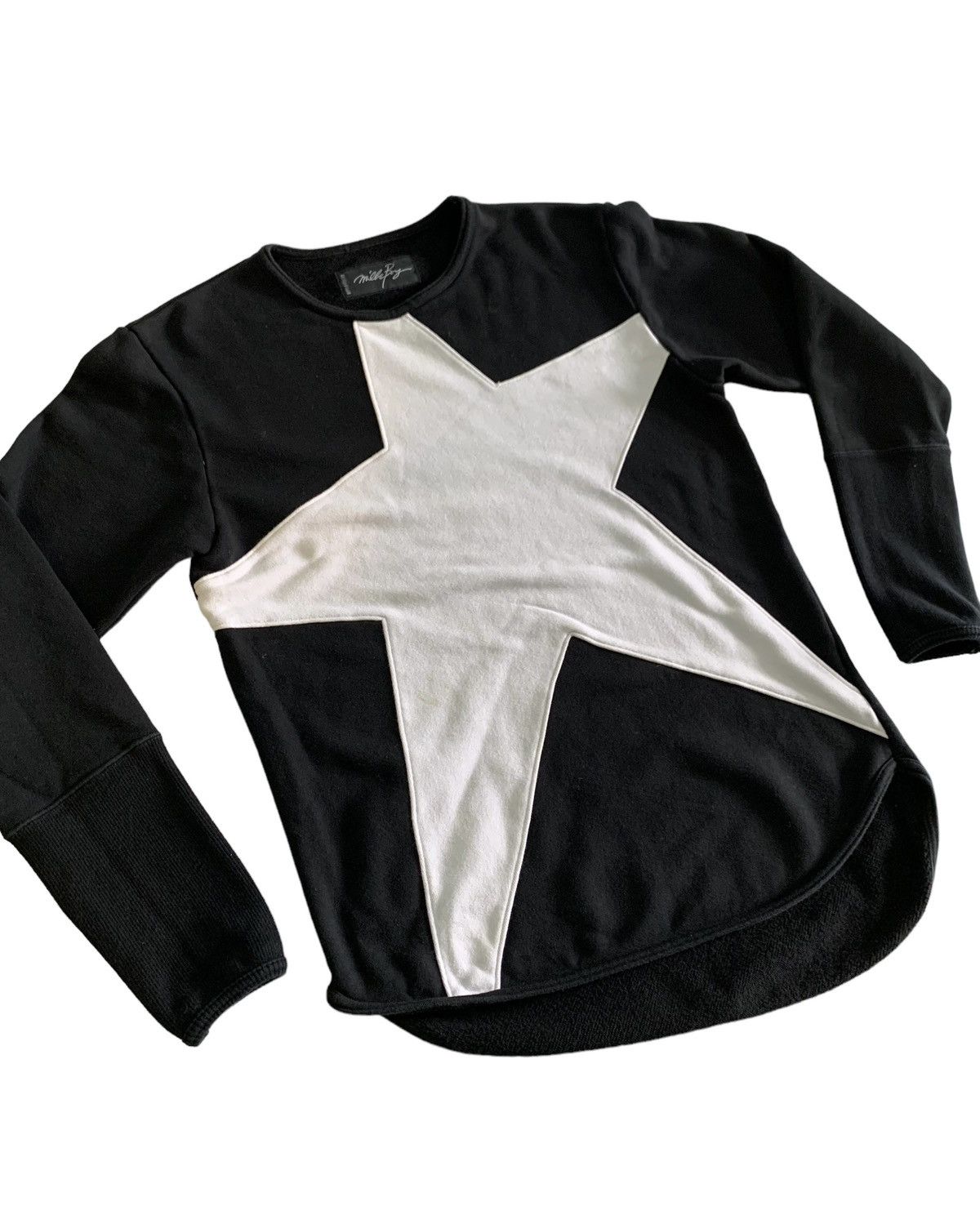 20471120 Vintage Milk Boy Spell Out Star sweatshirts Size US S / EU 44-46 / 1 - 1 Thumbnail