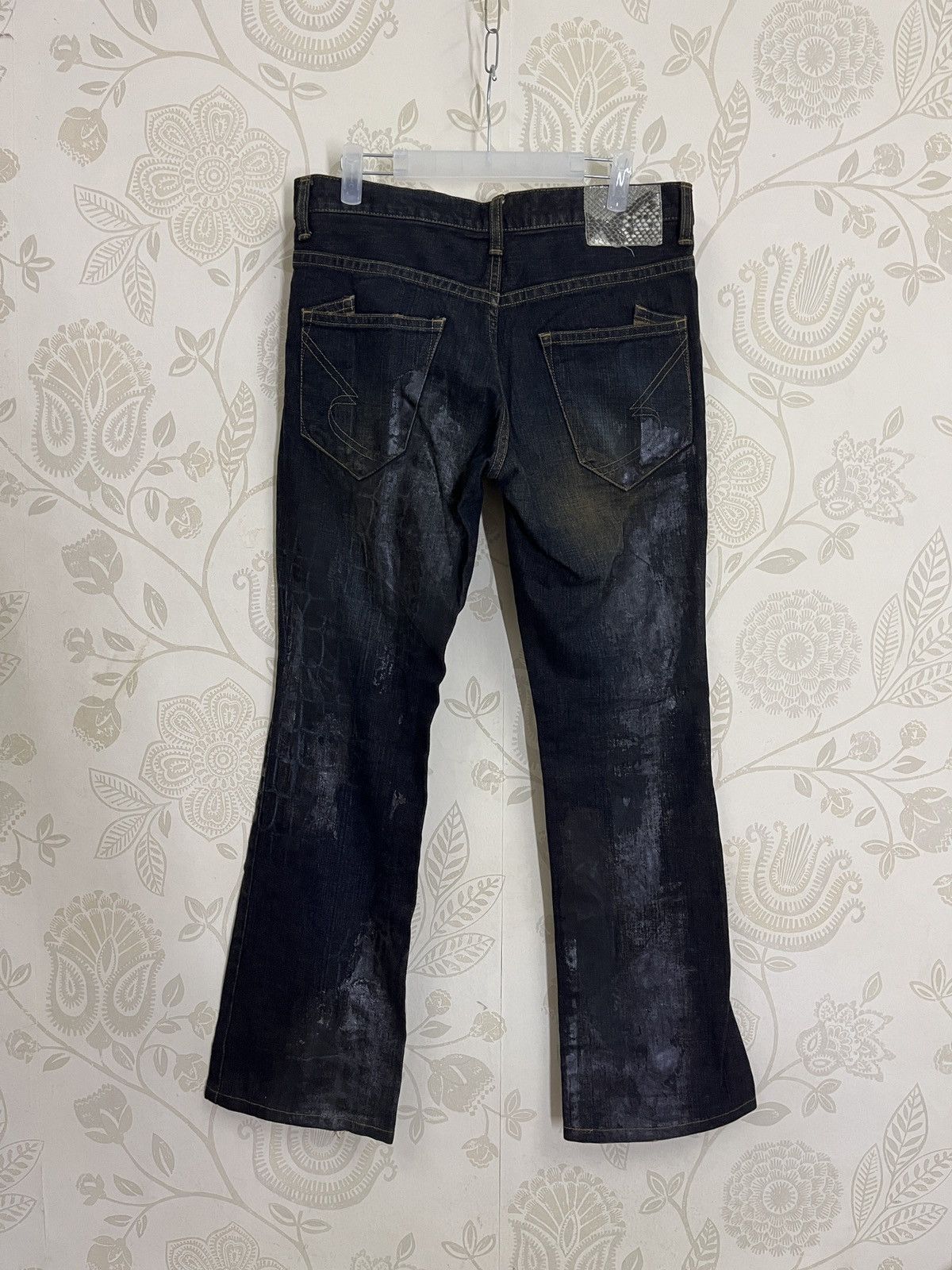 Japanese Brand × Seditionaries Snake Pattern Flare Semantic Design Japan Size US 34 / EU 50 - 2 Thumbnail