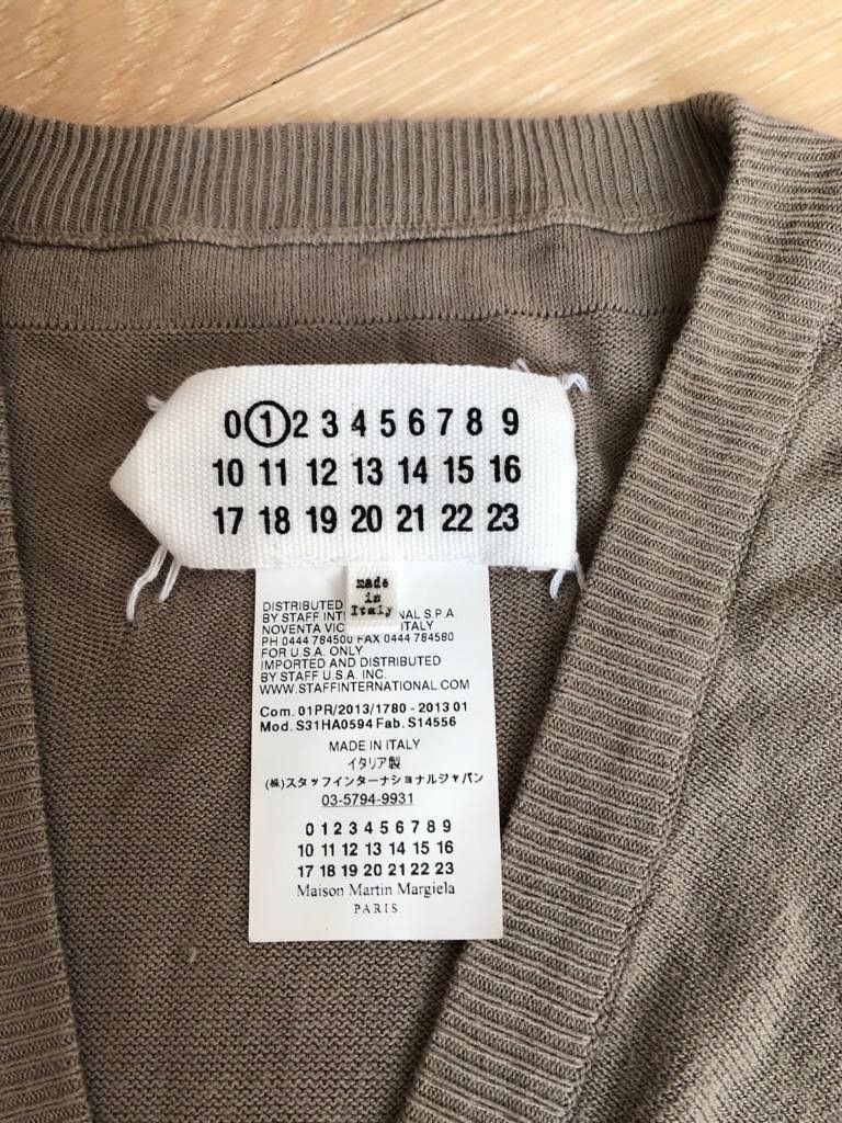 Maison Margiela ⚡️QUICK SALE⚡️2013 Maison Margiela Brown Star Cardigan Size US XS / EU 42 / 0 - 4 Thumbnail