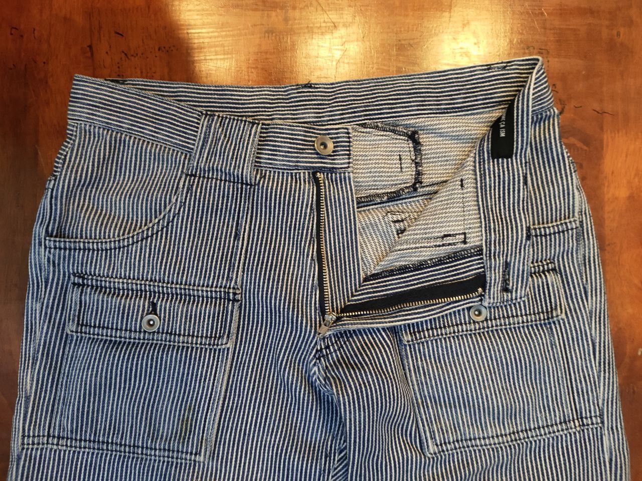 Comme Ca Ism Comme Ca Ism Stripes Bush Pant Size US 31 - 3 Thumbnail