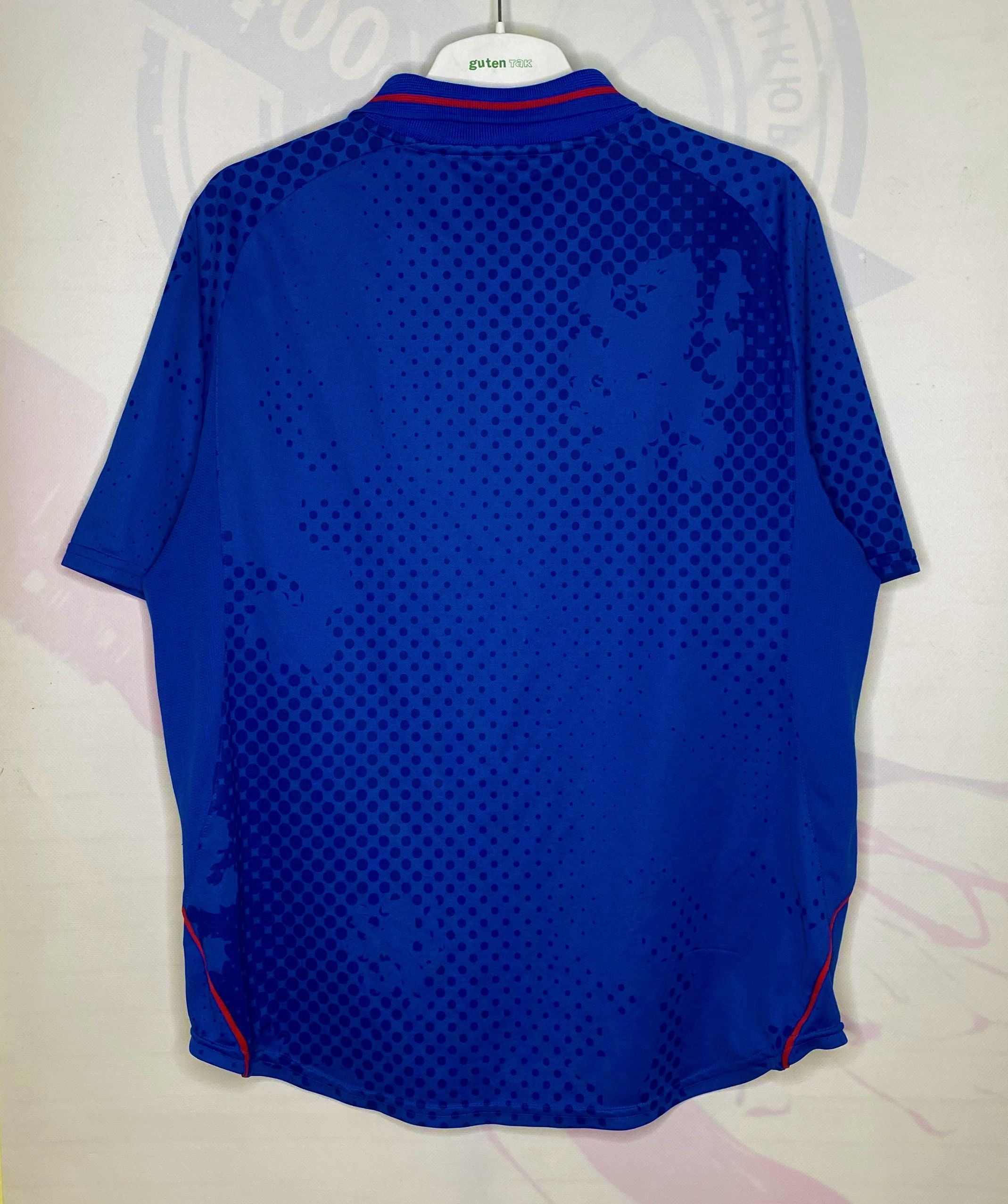 Diadora × Vintage RANGERS 2002 2003 HOME FOOTBALL SHIRT SOCCER JERSEY DIADORA Size US S / EU 44-46 / 1 - 2 Thumbnail