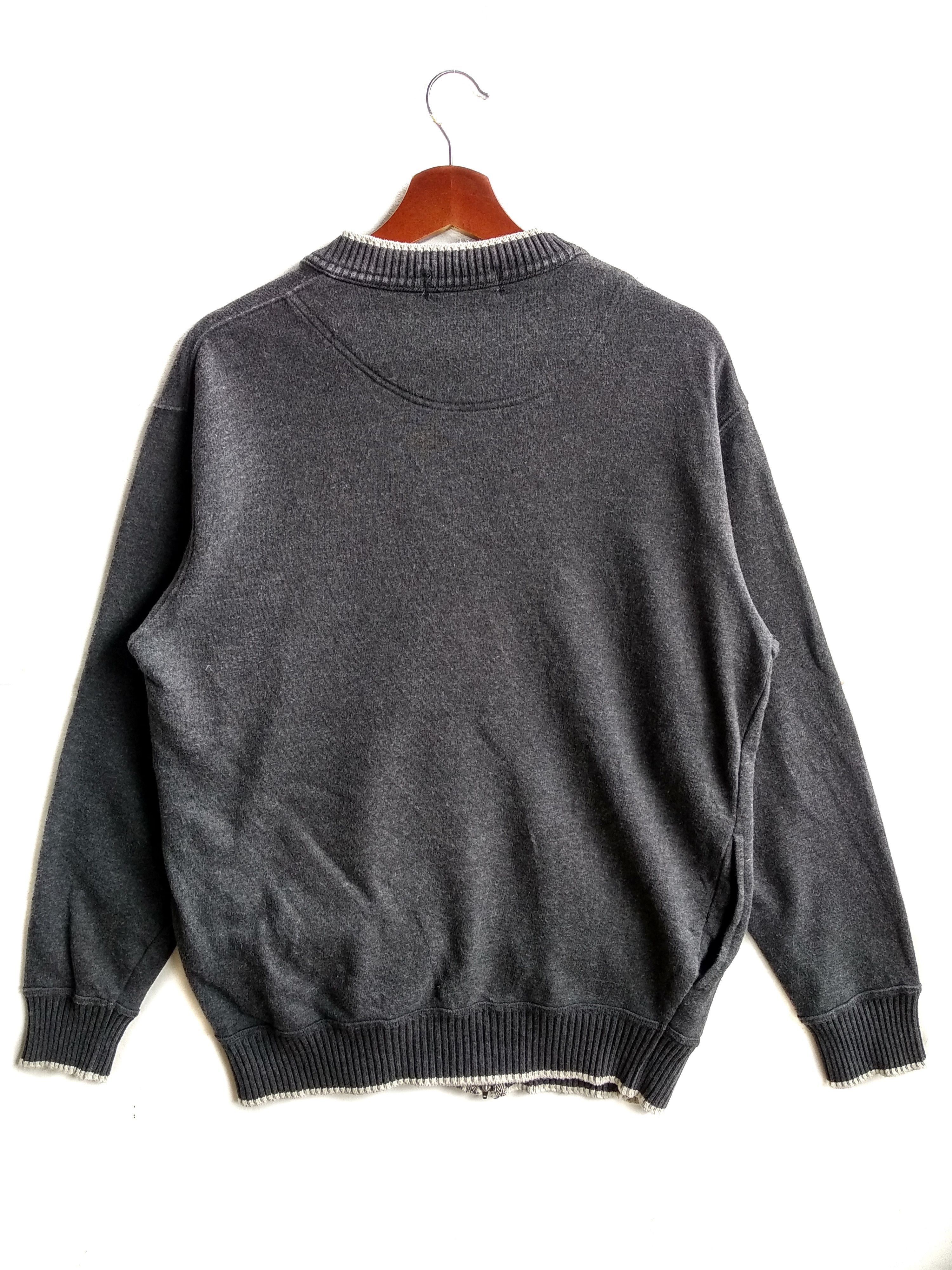 Chaps × Vintage Vintage Full Zipper Chaps Sweater/Size L/Gray Colour Size US L / EU 52-54 / 3 - 2 Thumbnail
