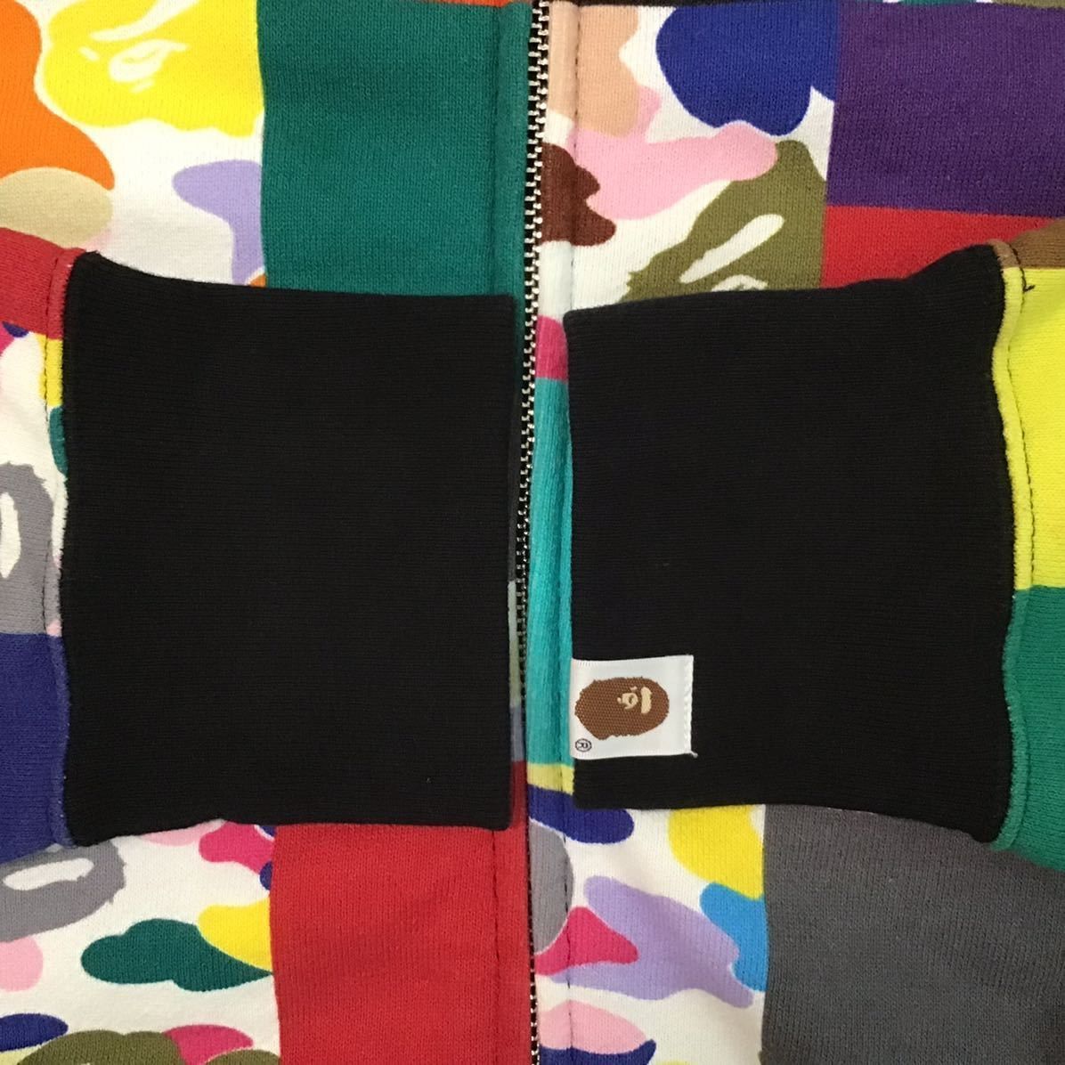 Bape BAPE Crazy multi camo full zip hoodie Size US M / EU 48-50 / 2 - 4 Thumbnail