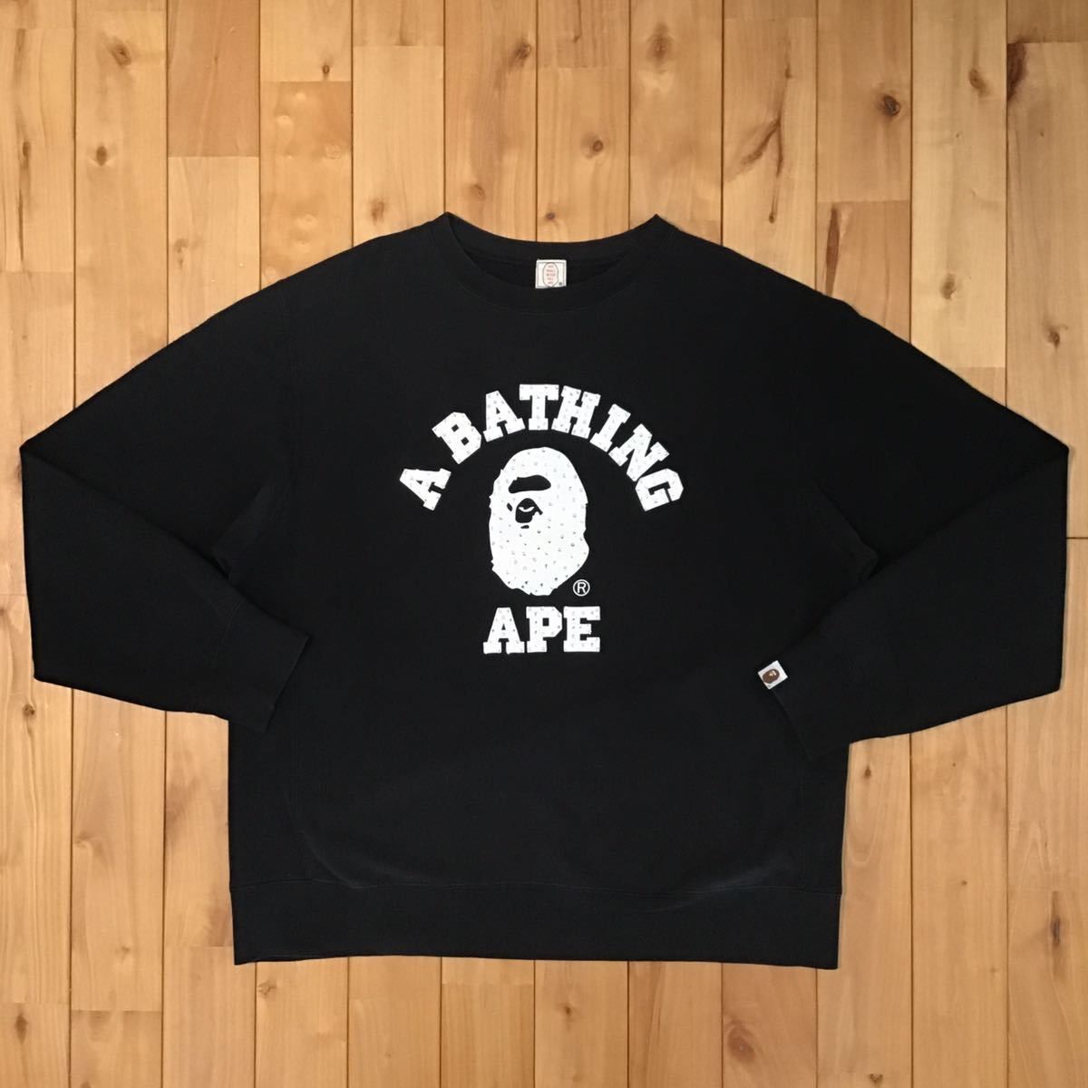 Bape × Swarovski BAPE Swarovski College Logo Sweat shirt Size US L / EU 52-54 / 3 - 2 Thumbnail