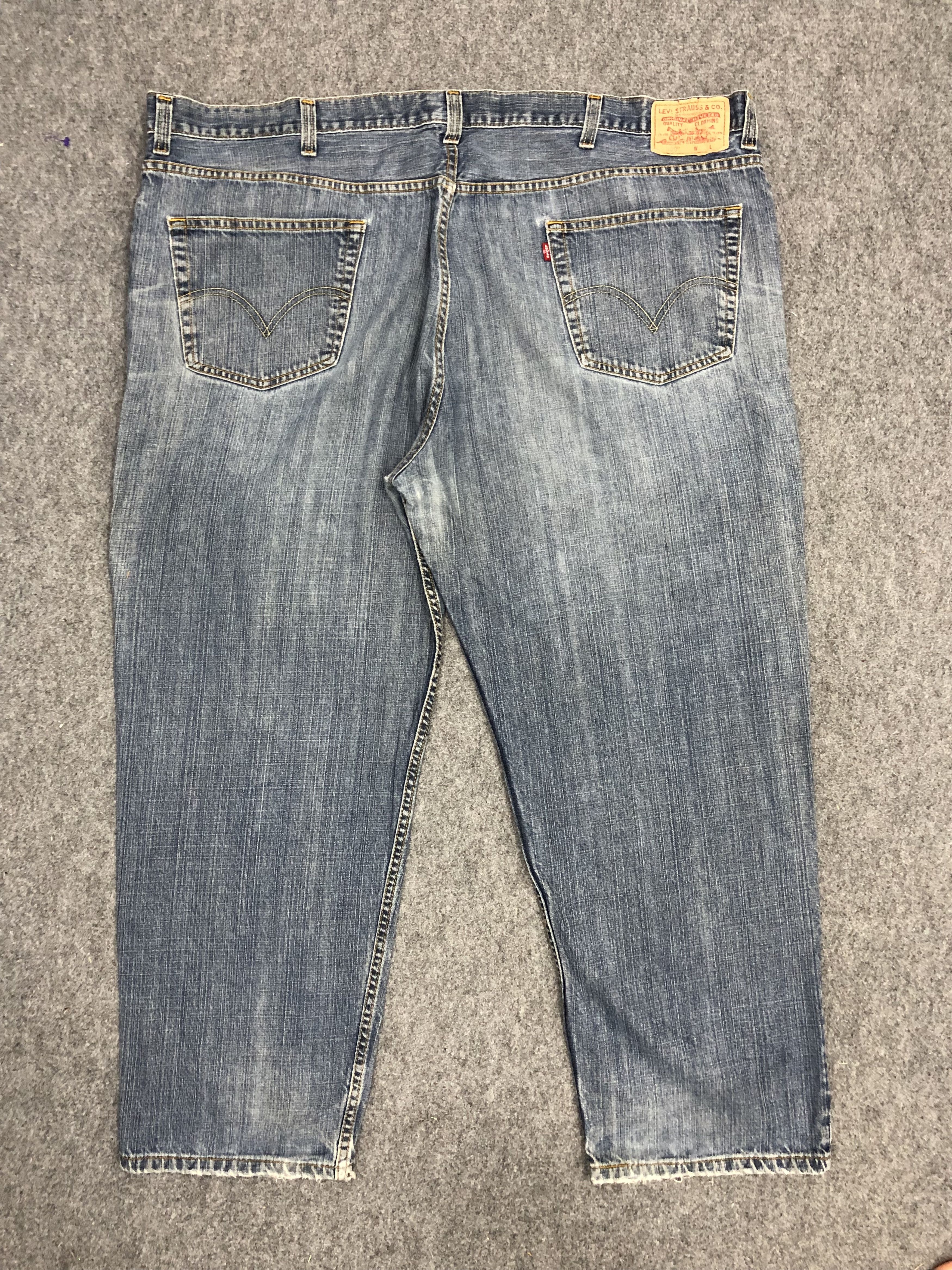 Levi's × Vintage Vintage Levis 550 Faded Blue Jeans Size US 44 / EU 60 - 3 Thumbnail