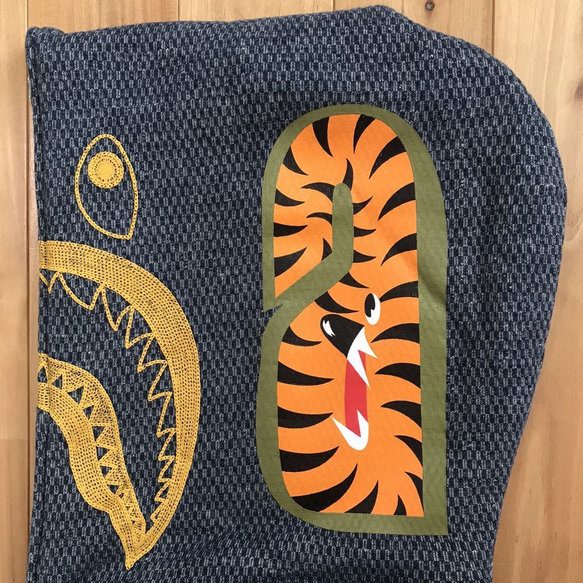 Bape BAPE Shark full zip hoodie navy a bathing ape Size US M / EU 48-50 / 2 - 4 Thumbnail
