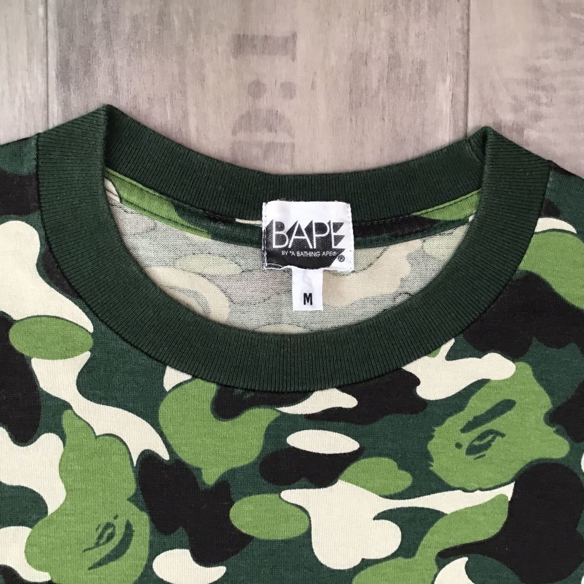 Bape BAPE logo ABC camo green T-shirt Size US M / EU 48-50 / 2 - 3 Thumbnail